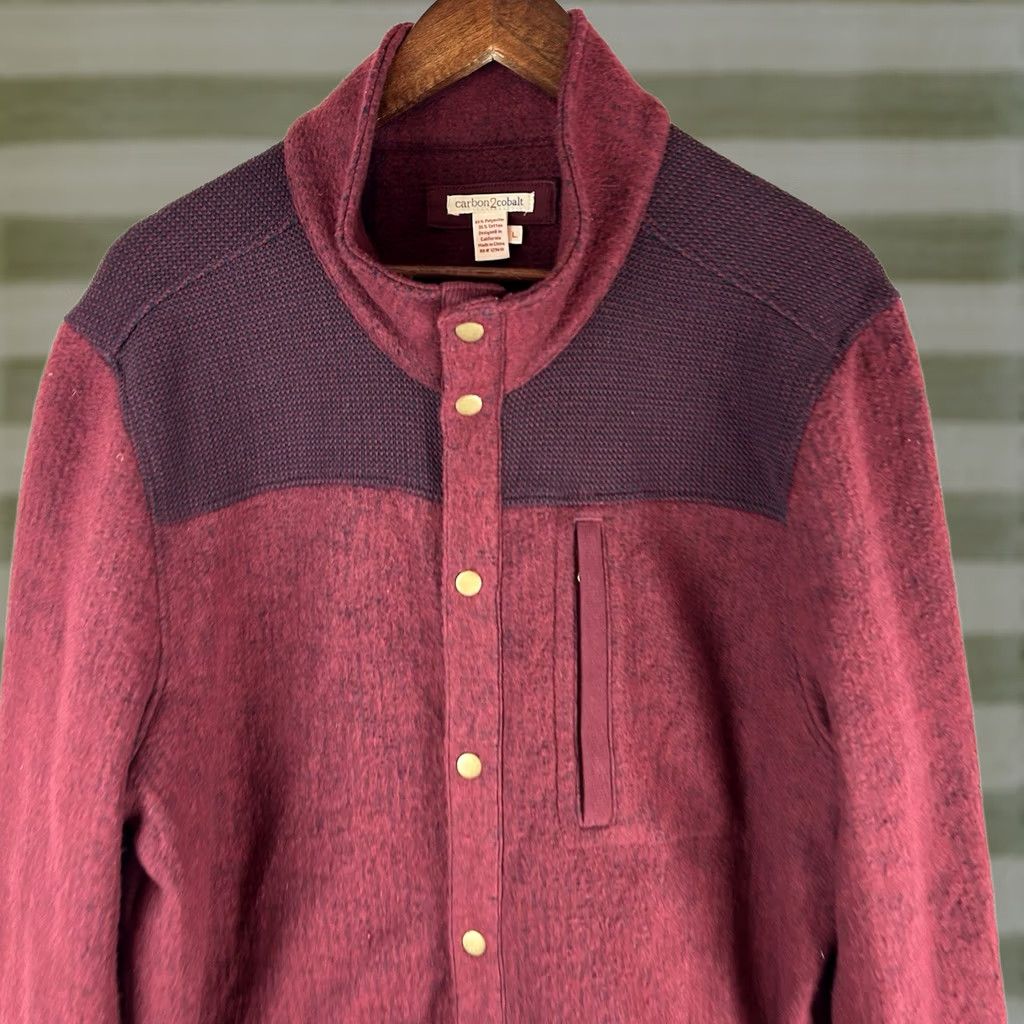 Carbon2Cobalt VINTAGE? No – Carbon 2 Cobalt Shirt Jacket Mens L Maroon Snap Button Pockets Shacket Outdoor Shirt Jacket Mens L Maroon Pockets Shacket Outdoor Size US L / EU 52-54 / 3 - 1 Thumbnail