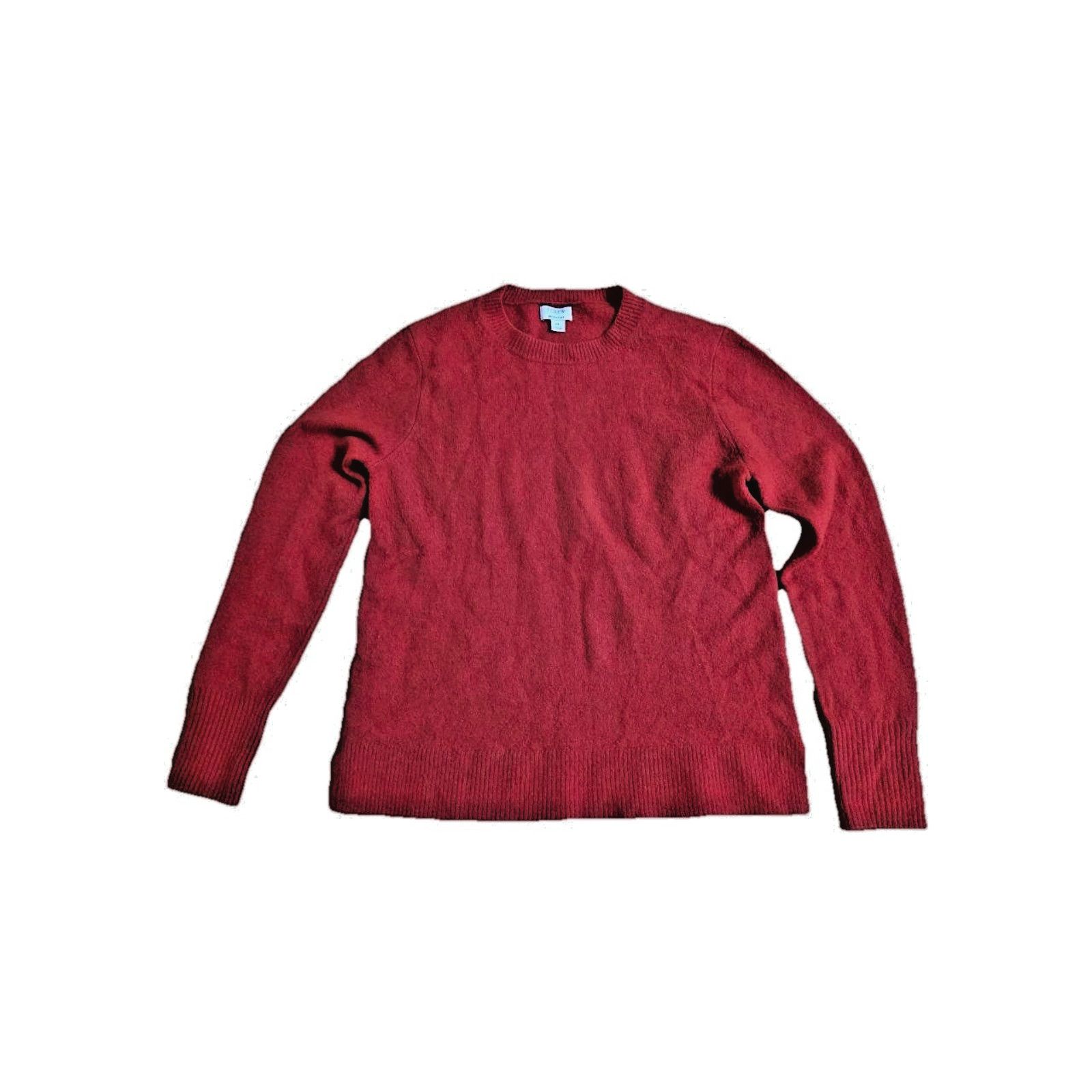 J.Crew J.Crew Crewneck sweater yarn Red Sweater M A001069 Size M / US 6-8 / IT 42-44 - 3 Thumbnail