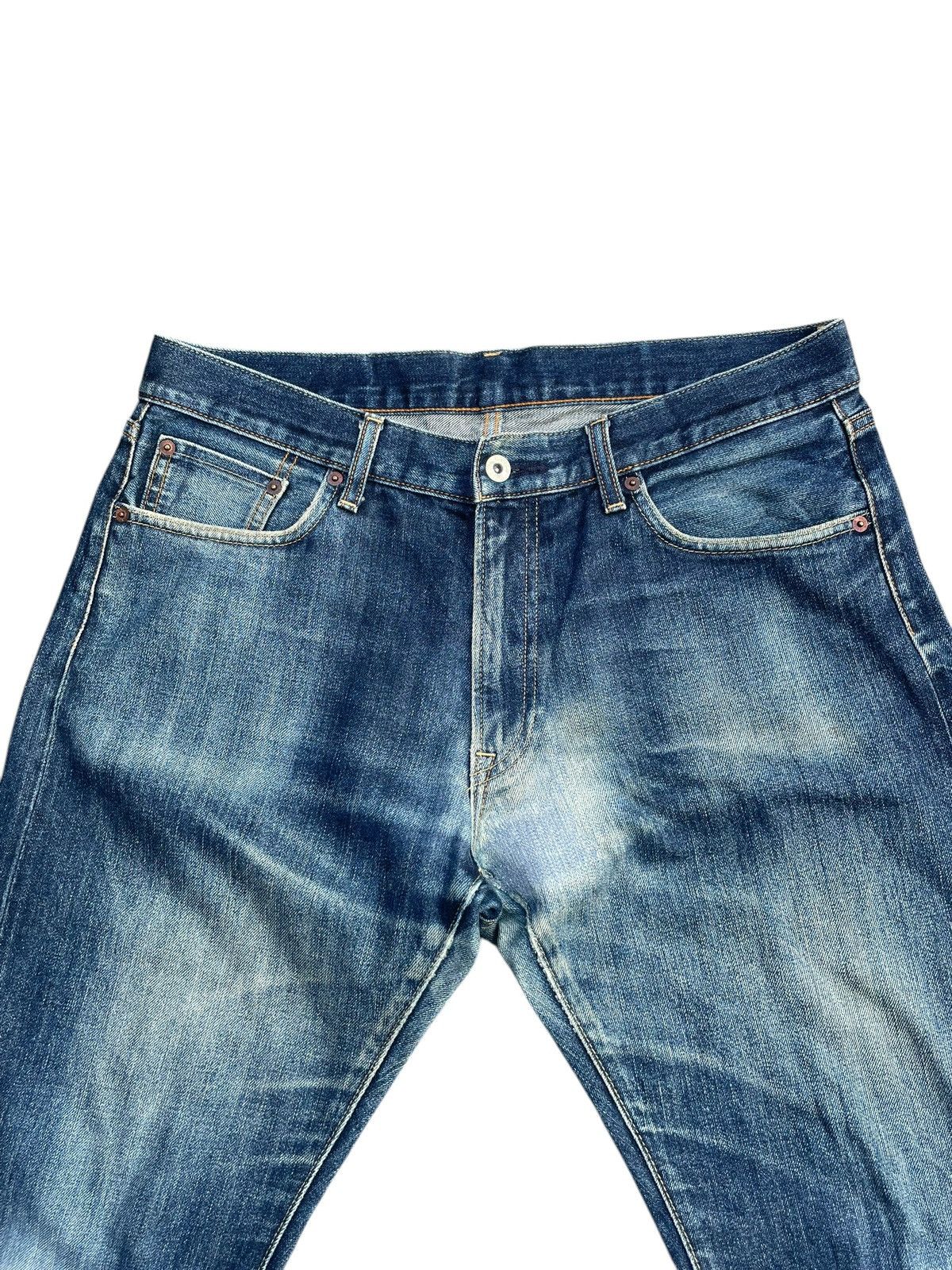 Japanese Brand × Uniqlo Uniqlo Selvedge Jeans Size US 35 - 4 Thumbnail