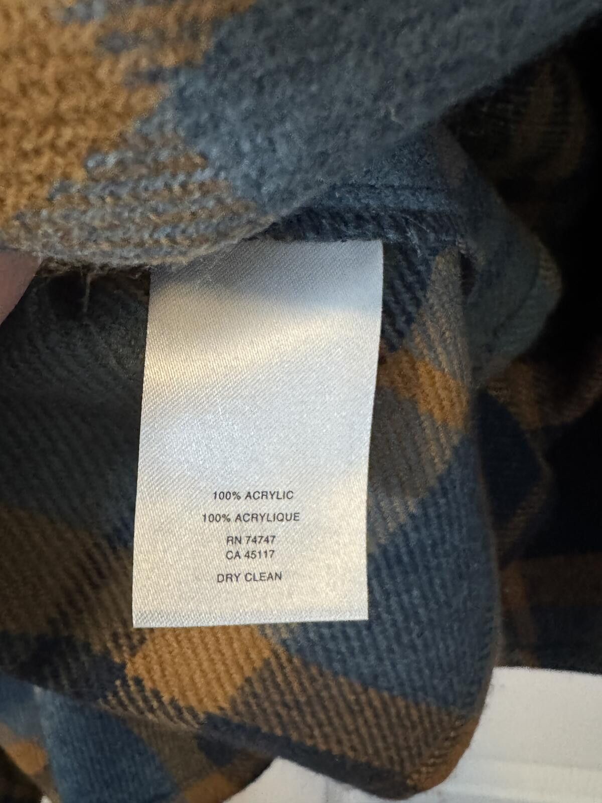 Other Natural Collections Plaid Open Front Vest-Large Size L / US 10 / IT 46 - 3 Thumbnail