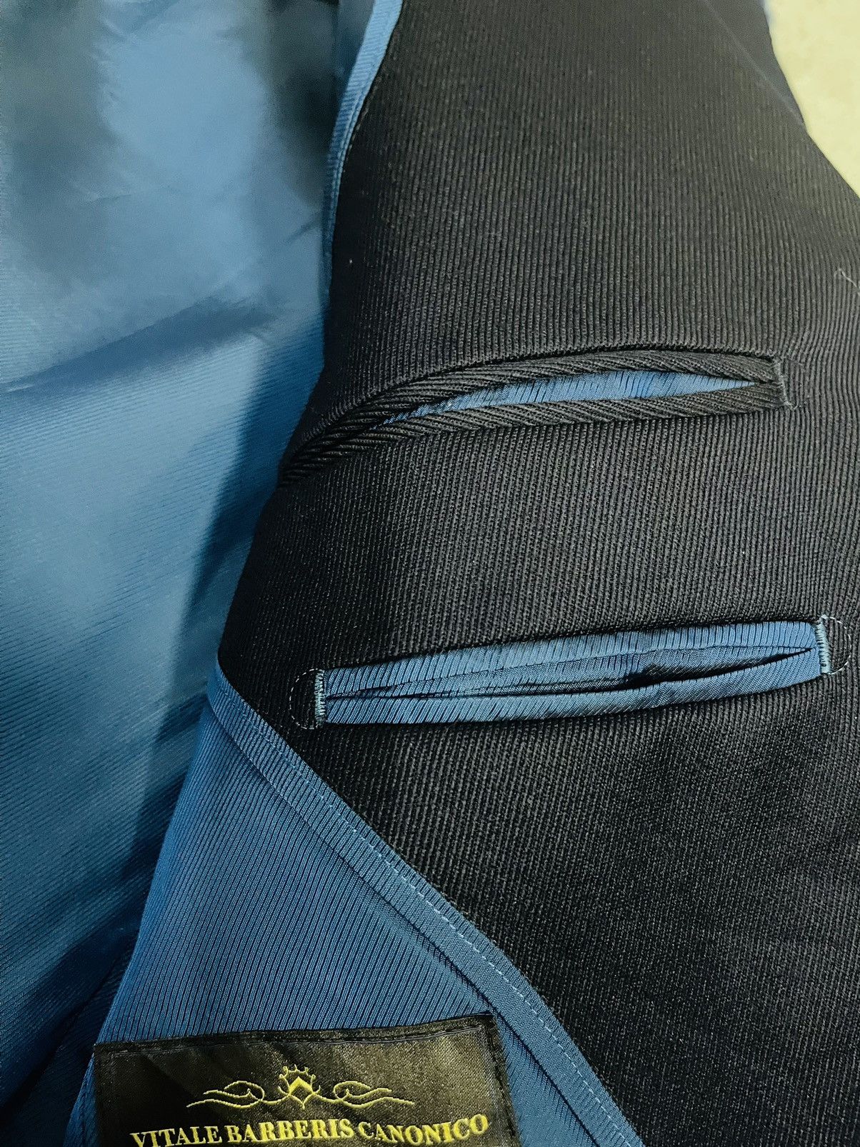 Japanese Brand Vitale Barberis Canonico Blazer (09) Size US M / EU 48-50 / 2 - 6 Thumbnail