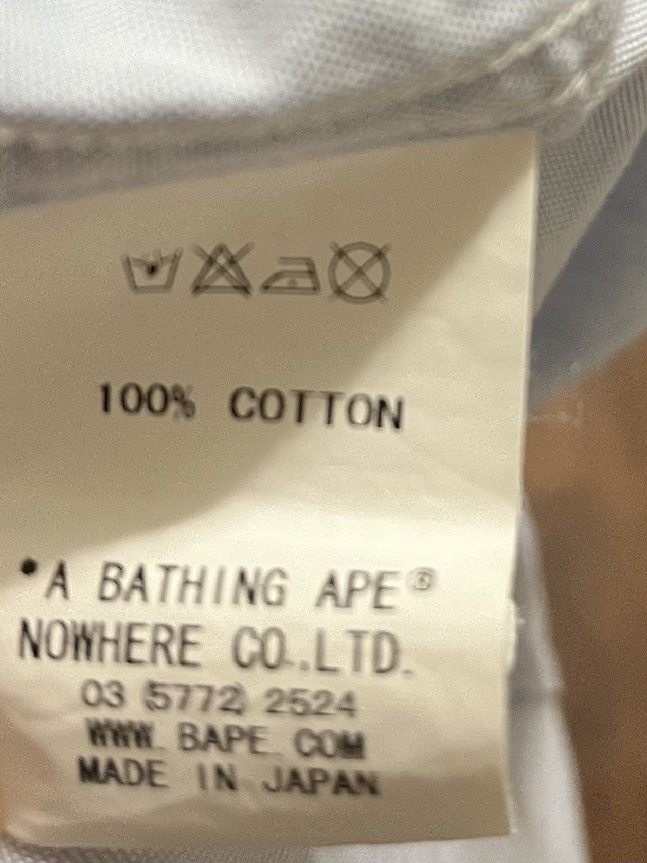 Bape Bape logo button up shirt Size XS / US 0-2 / IT 36-38 - 5 Thumbnail