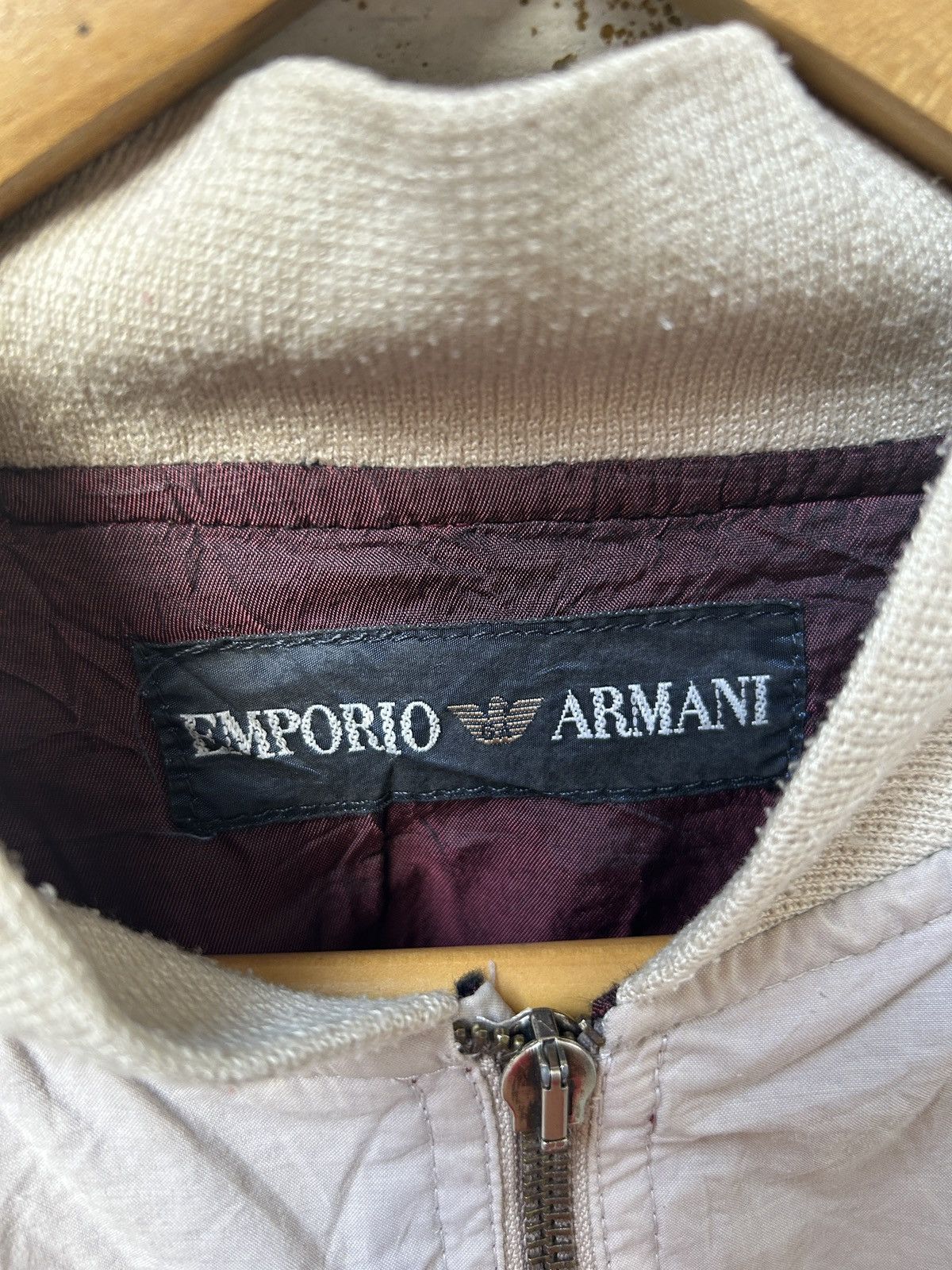 Vintage Vintage 90 Emporio Armani Bomber Jacket Size US L / EU 52-54 / 3 - 6 Thumbnail