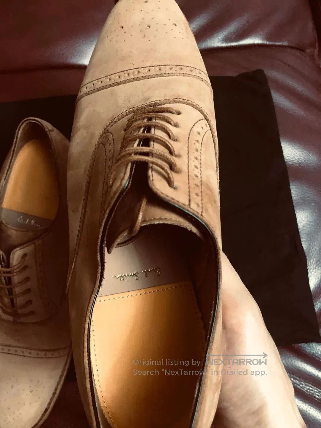 Paul Smith Paul Smith Brown Leather Dress Shoes. Size US 6 / EU 39 - 4 Thumbnail
