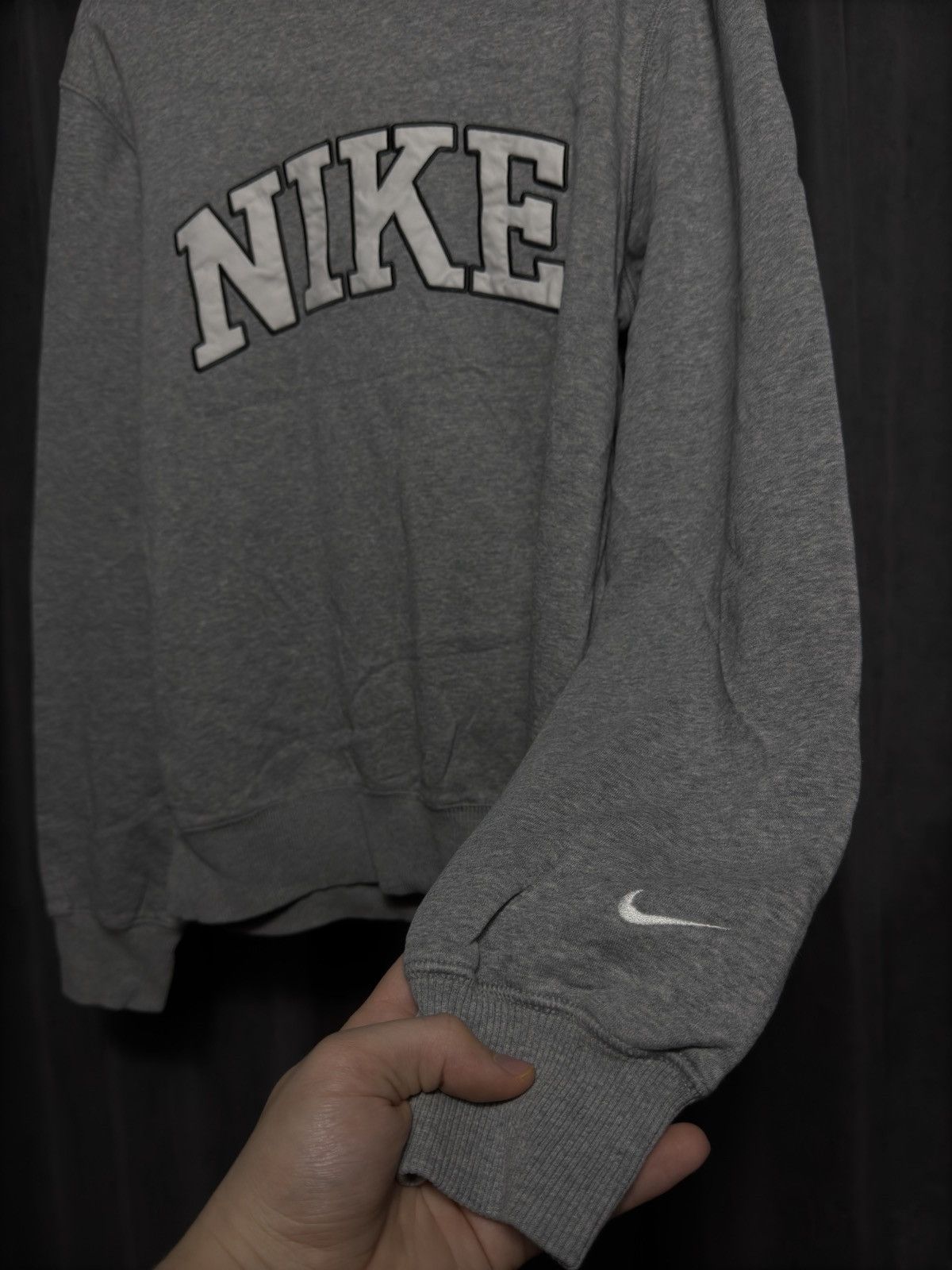 Nike Sweatshirt Nike Big Central Logo Style 90s Outdoor Drip Size US S / EU 44-46 / 1 - 2 Thumbnail
