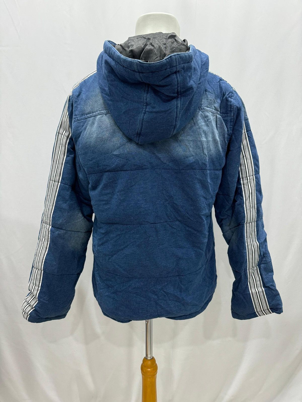 Vintage Growth by Grail Winter Denim Parka Size US L / EU 52-54 / 3 - 3 Thumbnail