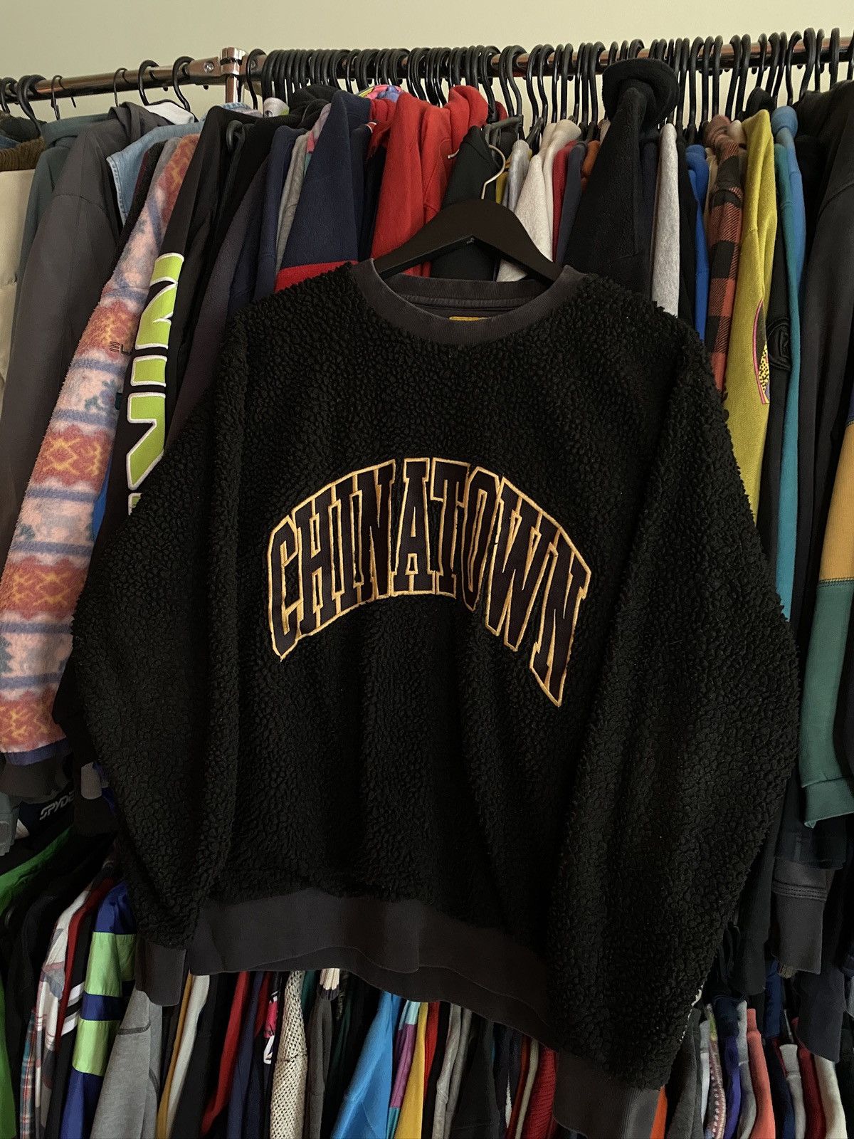 Vintage VINTAGE CHINATOWN MARKET SHERPA FLEECE SWEATSHIRT Size US L / EU 52-54 / 3 - 2 Thumbnail