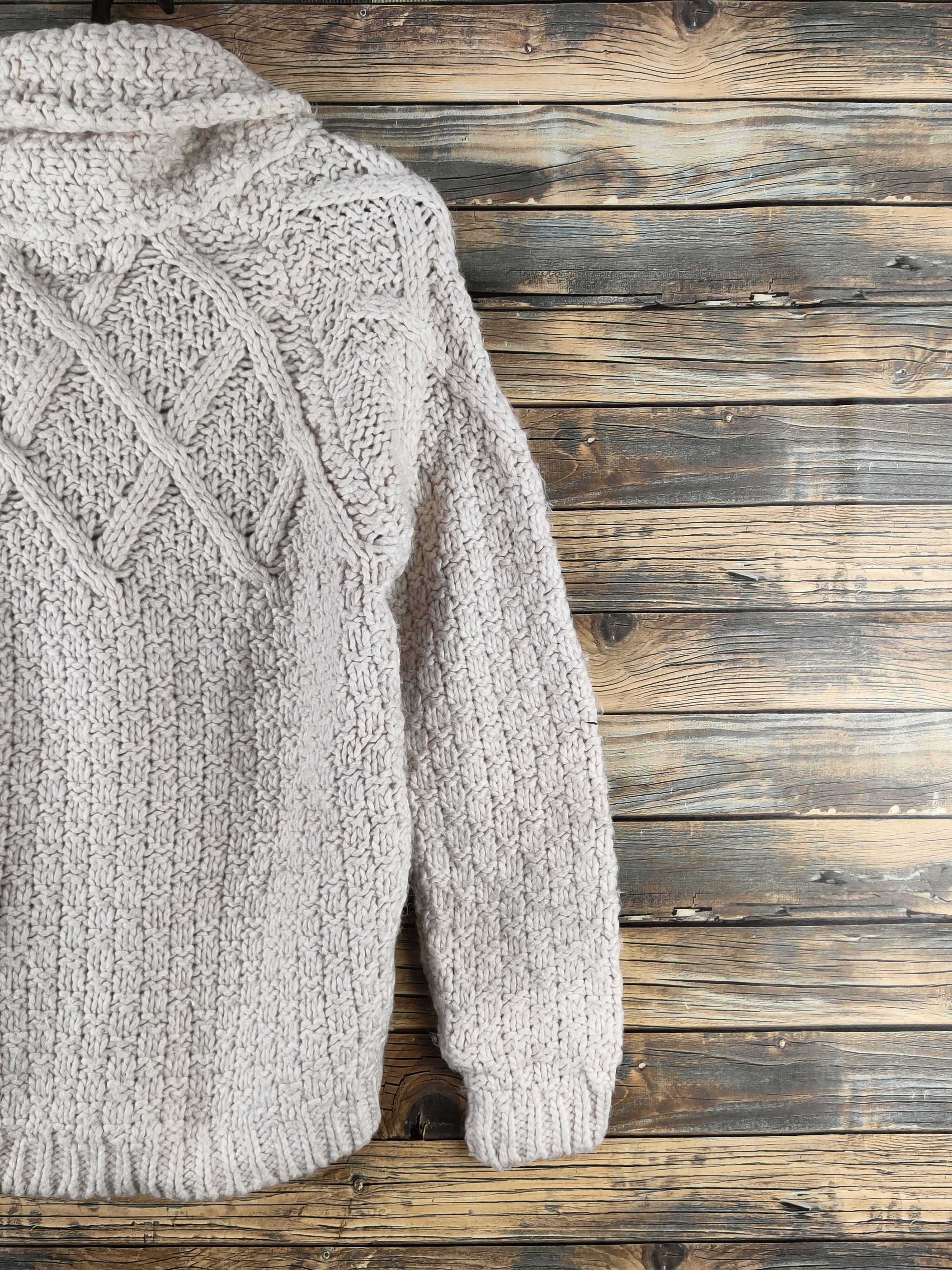 Japanese Brand DL Vintage knit Ivory Knitwear Sweatshirts #46-578 Size M / US 6-8 / IT 42-44 - 9 Thumbnail