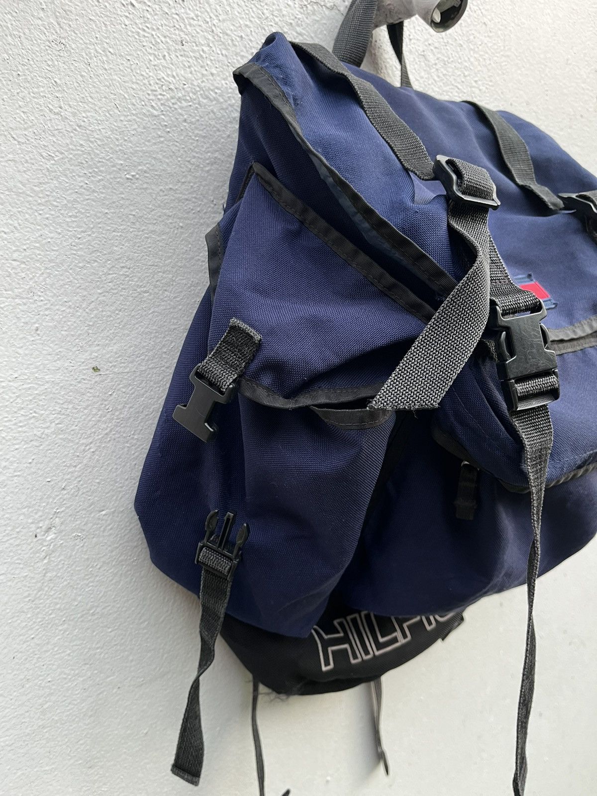 Tommy Hilfiger × Vintage RARE VINTAGE 90S TOMMY HILFIGHER BACKPACK Size ONE SIZE - 2 Thumbnail