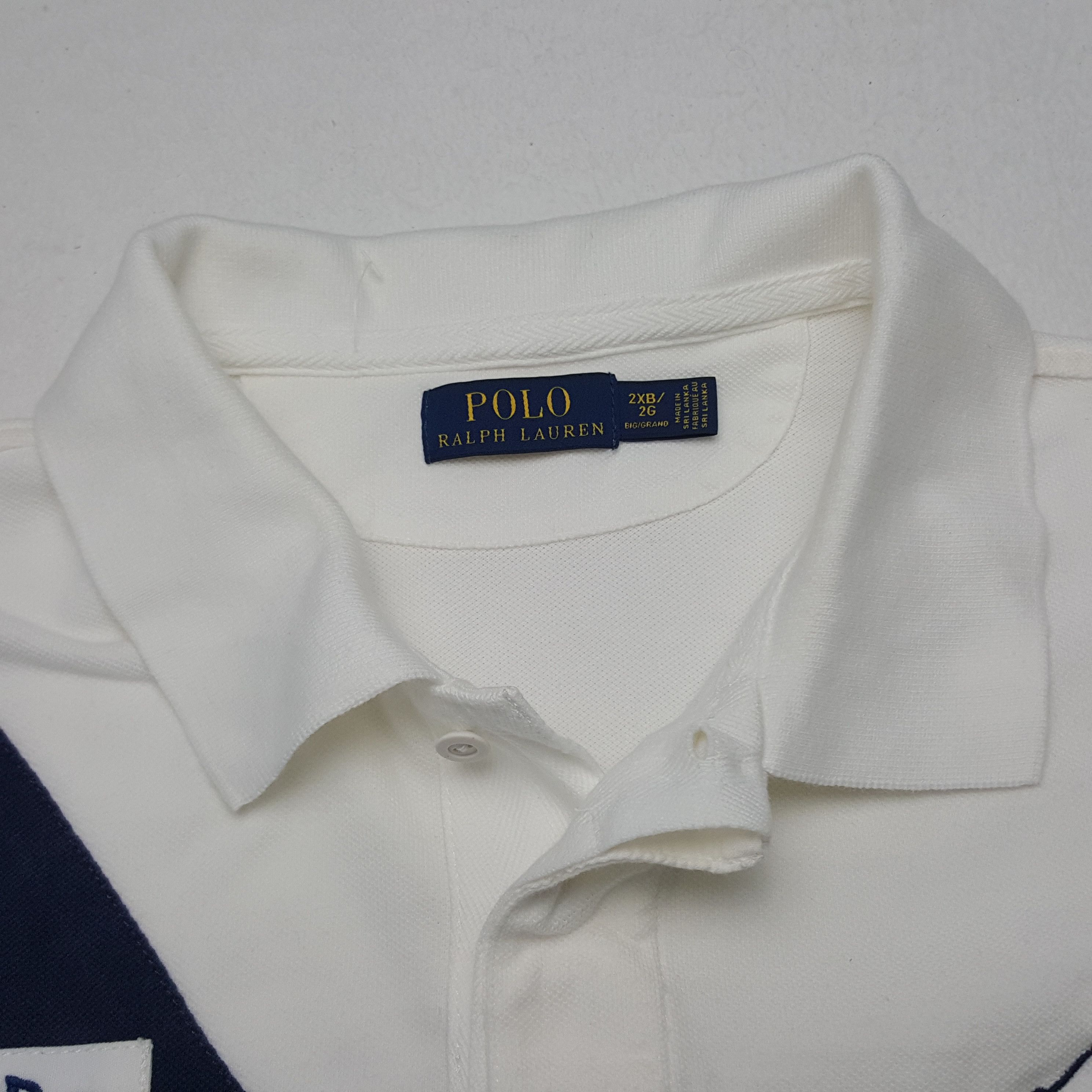 Polo Ralph Lauren × Vintage Vintage Polo Ralph Lauren Sport Polos Shirt Size US XXL / EU 58 / 5 - 4 Thumbnail