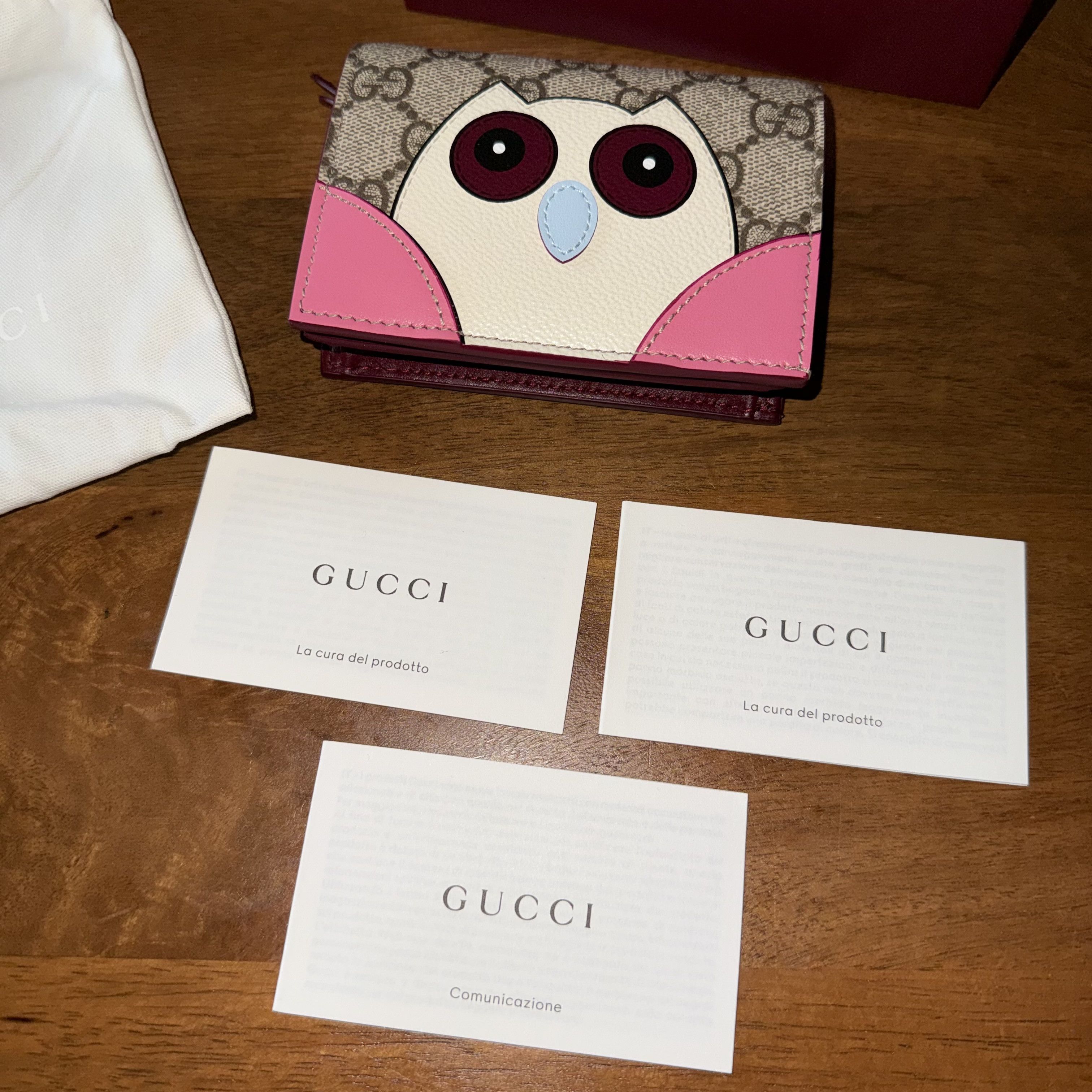 Gucci Gucci Owl Wallet Size ONE SIZE - 2 Thumbnail