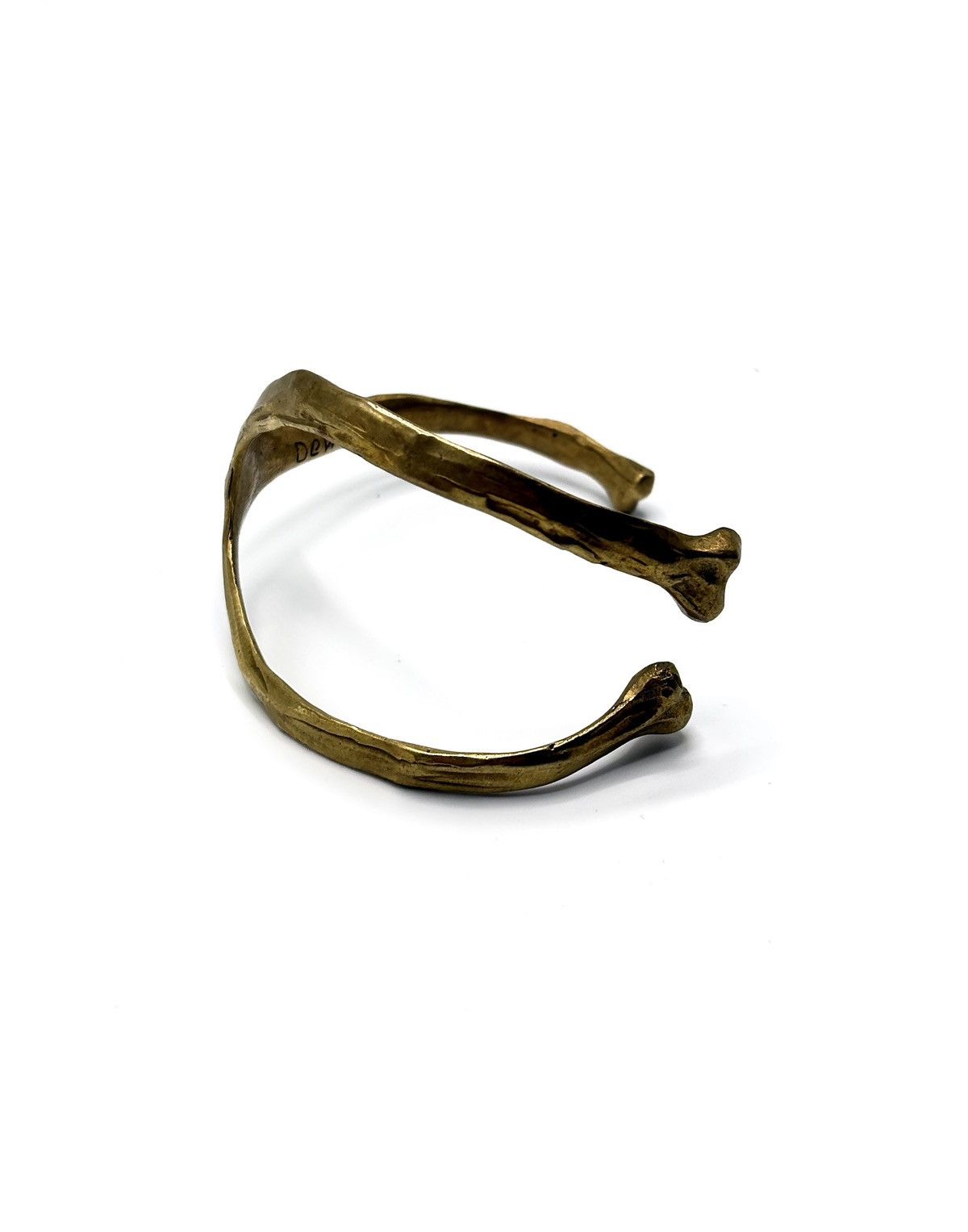 Japanese Brand DEWA Brass Bone Bangle Size ONE SIZE - 3 Thumbnail