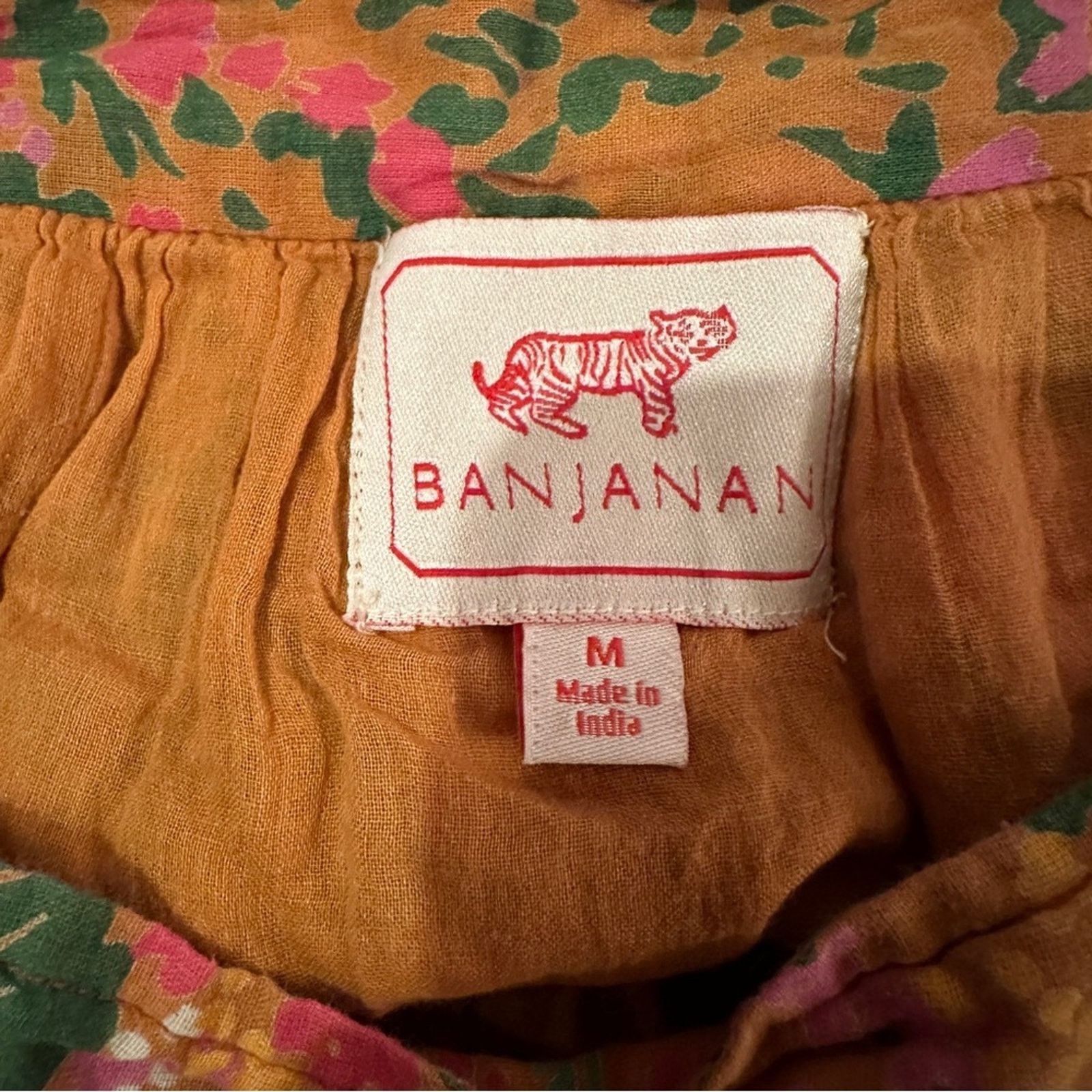 Banjanan Banjanan Patience Maxi Skirt Side Zipper Floral Print Sz M Size 28" / US 6 / IT 42 - 8 Thumbnail