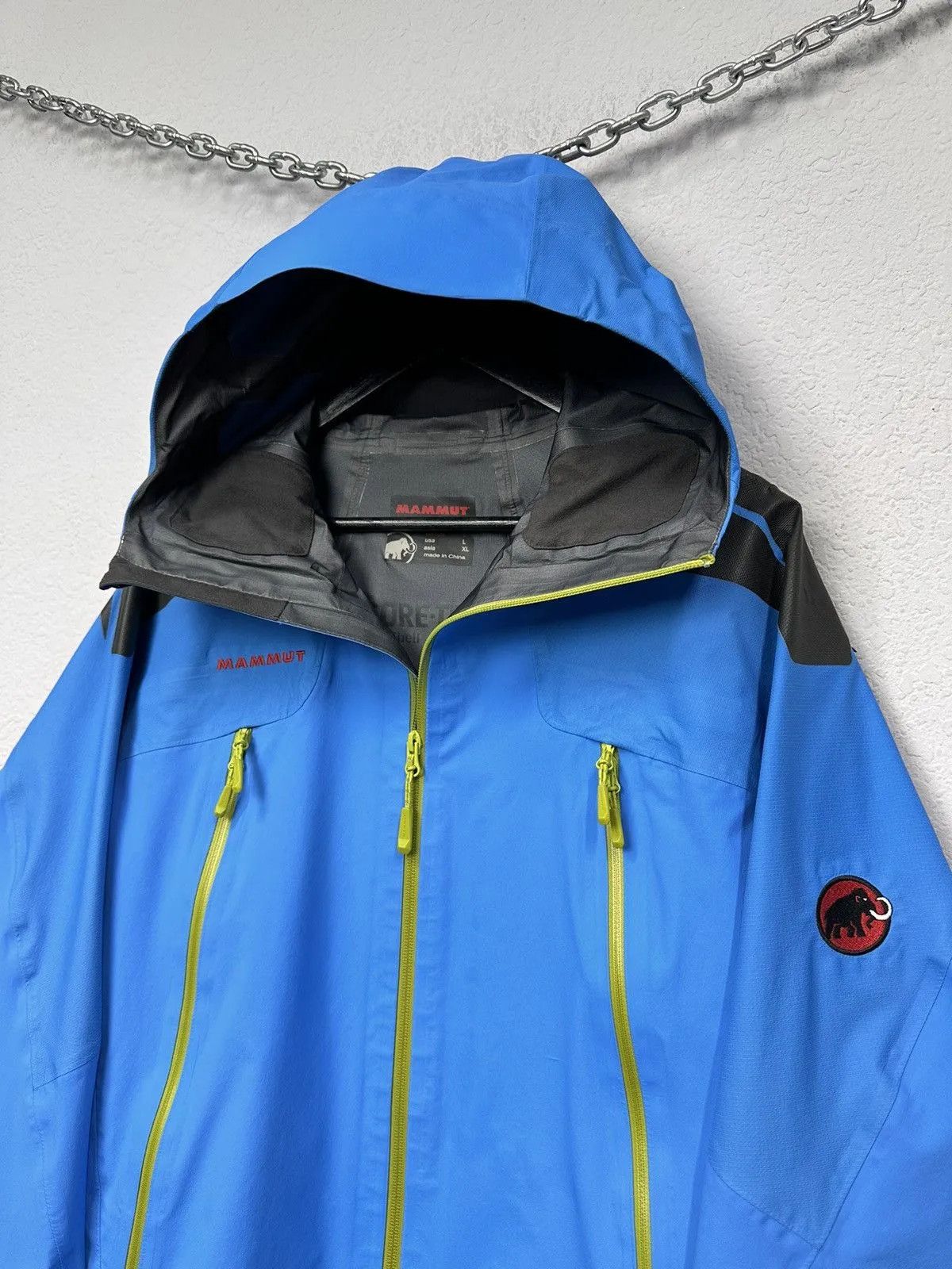 Mammut 😻WOW😱Mammut Gore-Tex Jacket Zip Arcteryx Style NylonY2K Size US M / EU 48-50 / 2 - 7 Thumbnail