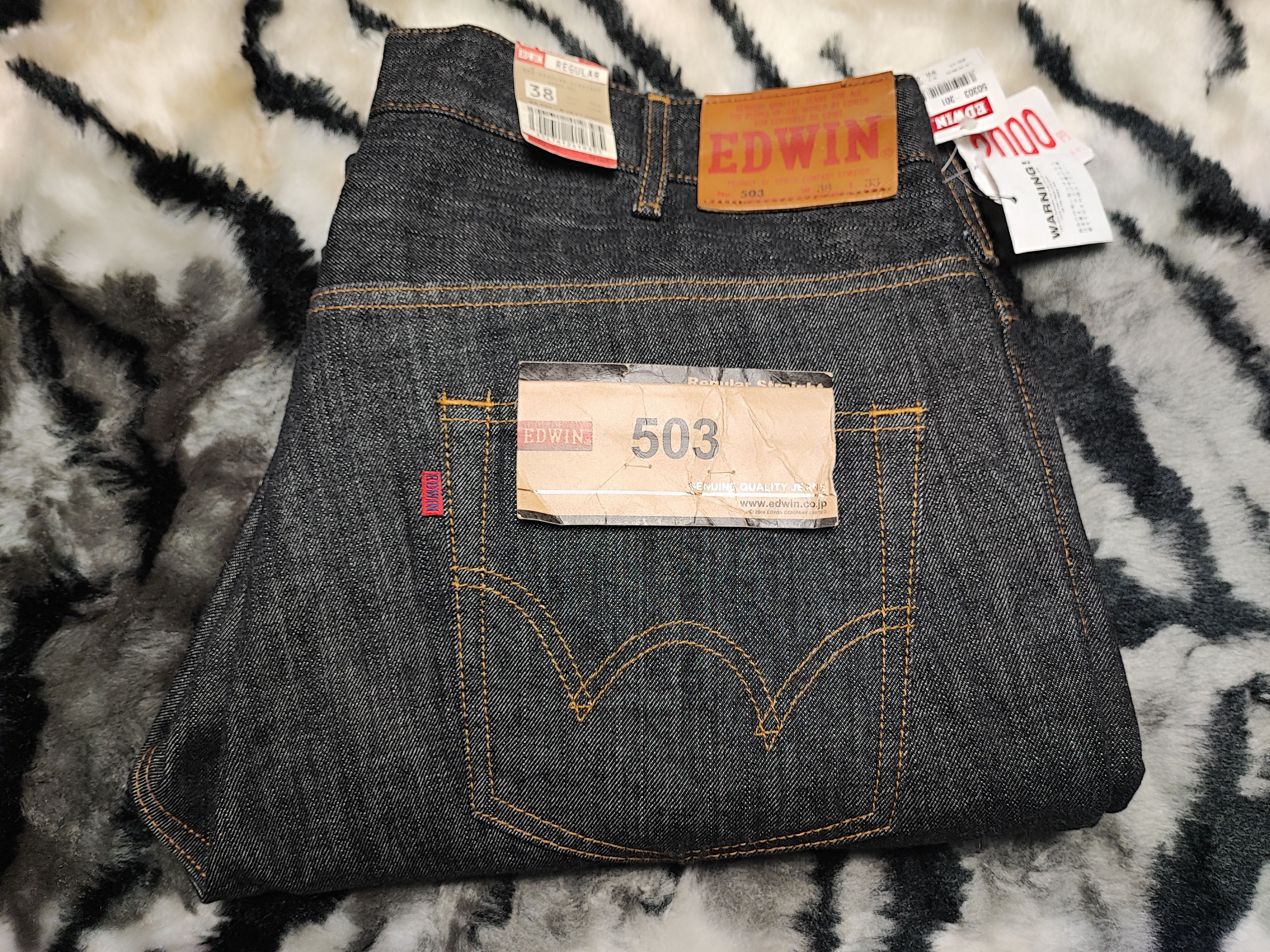 Edwin VINTAGE EDWIN 503 NEW WITH TAG Size US 38 / EU 54 - 16 Thumbnail