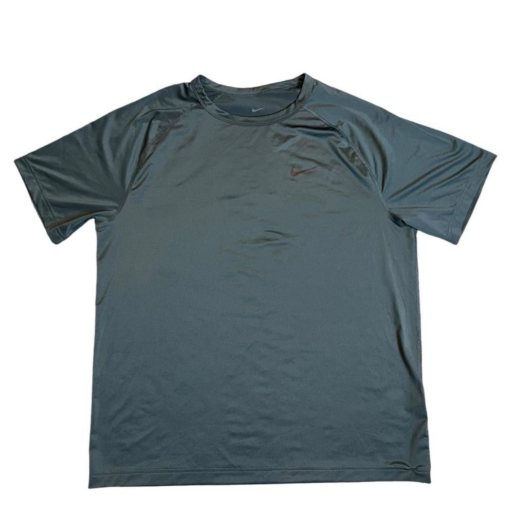 Nike Nike Ready Dri-FIT Short-Sleeve Fitness Top Deep Jungle Blac Size US L / EU 52-54 / 3 - 5 Thumbnail