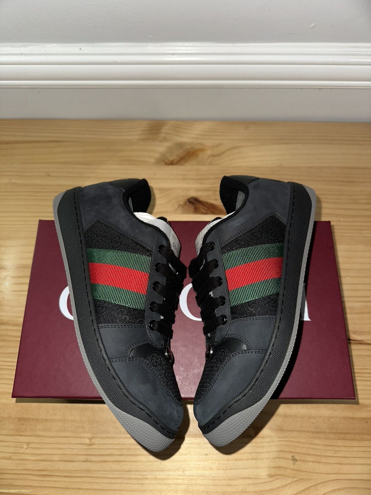 Gucci Gucci screener sneaker Size US 8 / EU 41 - 1 Thumbnail