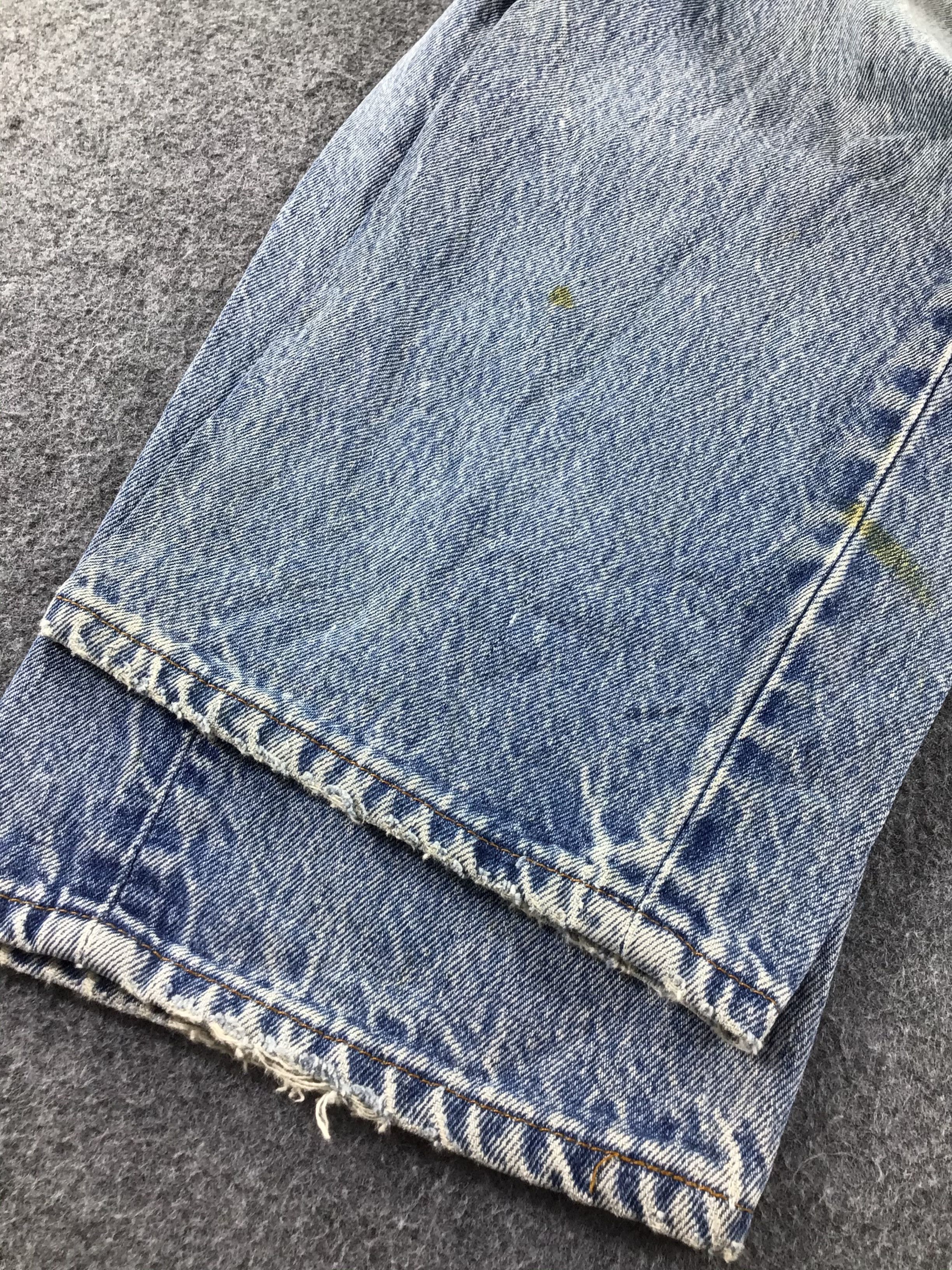 Levi's Vintage Levis 501 Jeans Faded Blue Jeans -J423 Size US 37 - 6 Thumbnail