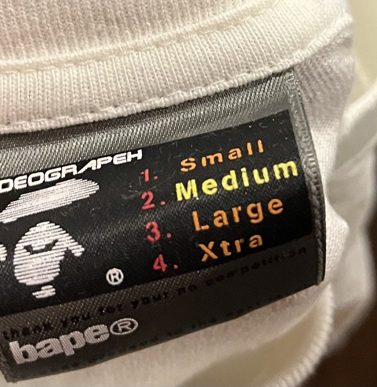 Bape Bape camo anniversary tee shirt Size US M / EU 48-50 / 2 - 4 Thumbnail