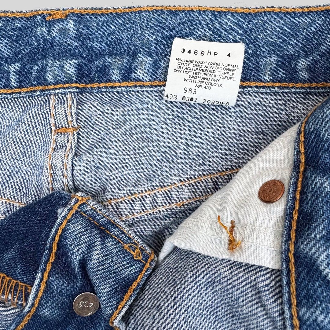 Levi's Levi’s 1990 90s Vintage 560 W34 L34 Loose Blue Denim Jeans Size US 34 / EU 50 - 5 Thumbnail