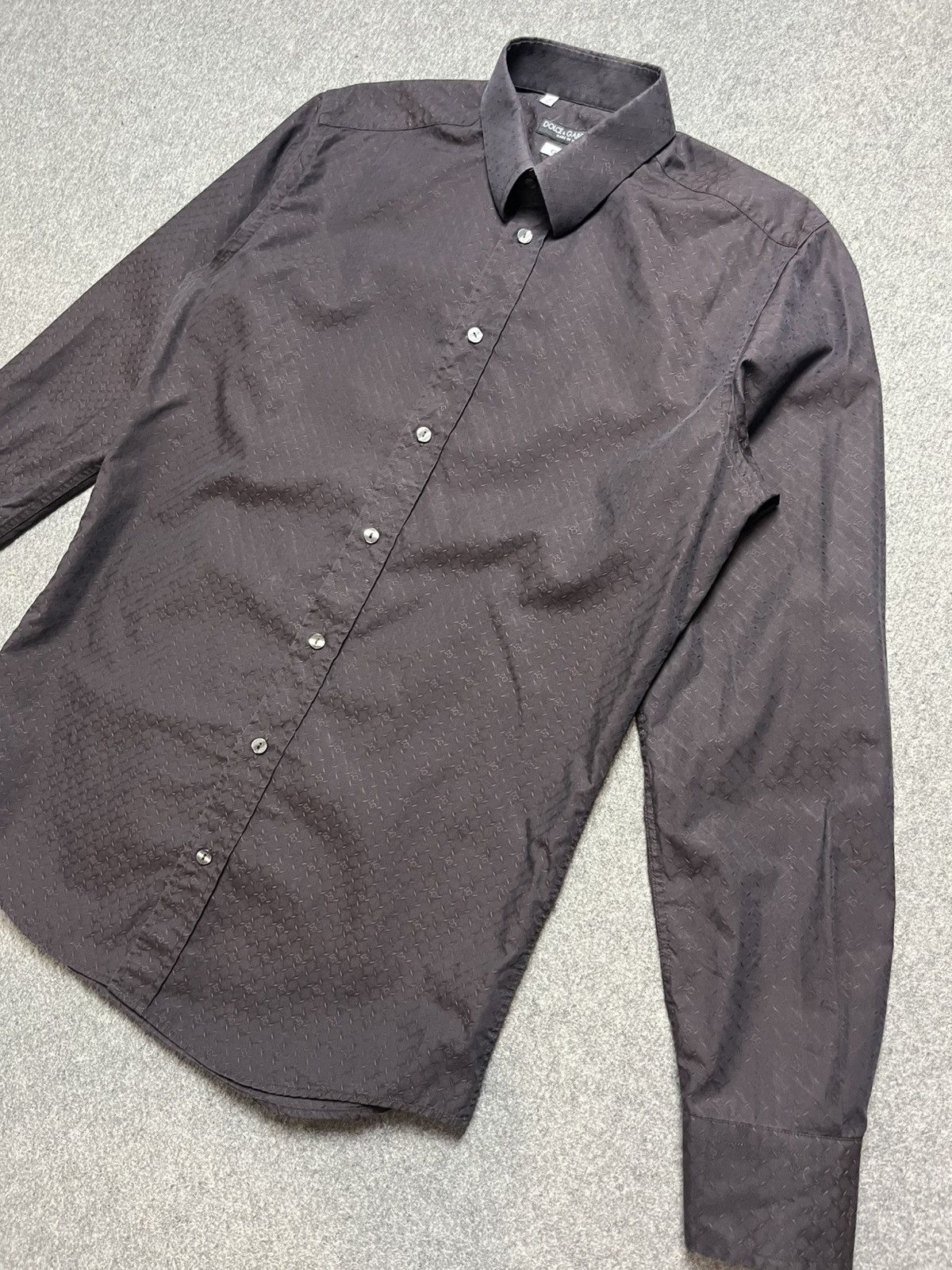 Dolce & Gabbana Dolce Gabbana monogram gold shirt Size US M / EU 48-50 / 2 - 3 Thumbnail