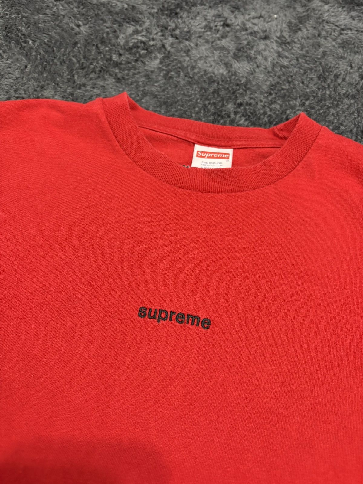 Supreme Supreme Fuck The World Red Tee Size US M / EU 48-50 / 2 - 2 Thumbnail