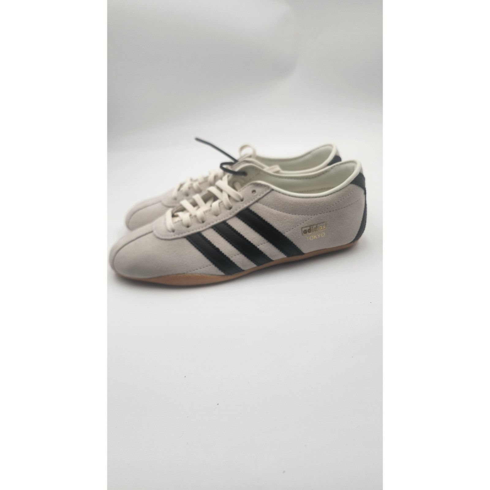 Adidas Adidas Tokyo Sneakers Men’s US 7.5 Beige Suede Black Stripes Size US 7.5 / EU 40-41 - 6 Thumbnail
