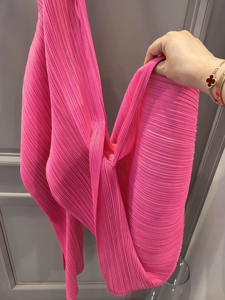Issey Miyake Issey Miyake size:2 Pink pleated pants Size 42" / US 20 - 5 Thumbnail