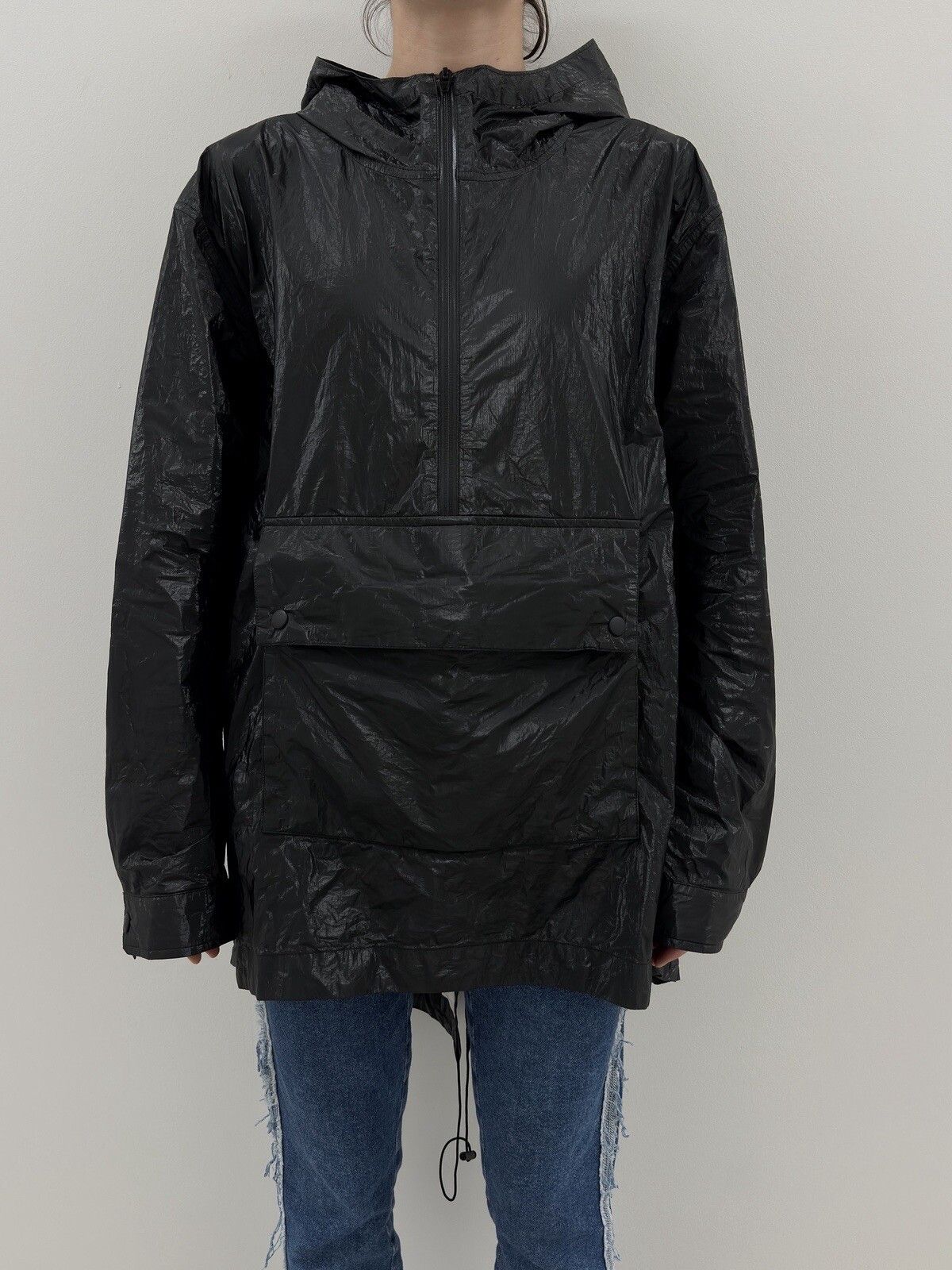 T by Alexander Wang T Alexander Wang Rain Anorak Jacket Black Size 4 Size L / US 10 / IT 46 - 1 Thumbnail