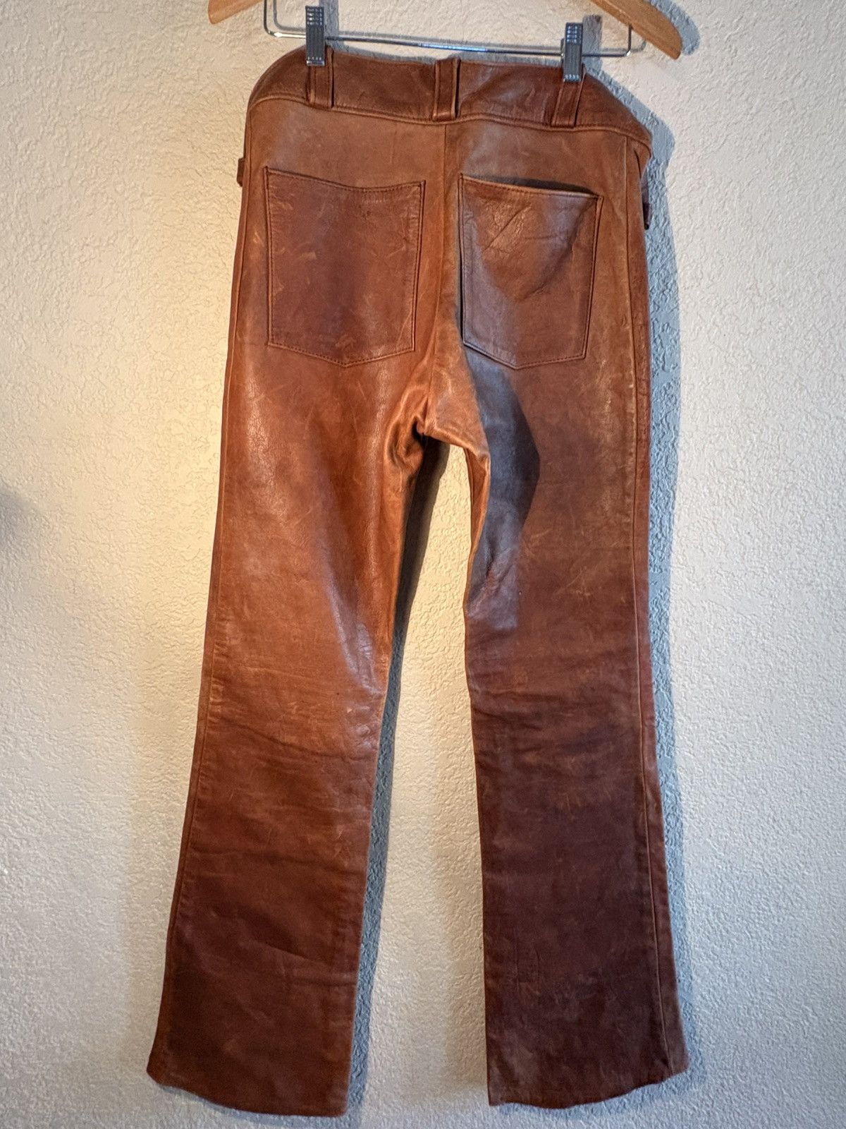 Other Handmade Leather Pants – Men’s Bootcut – Soft Deerskin? –90s Size US 32 / EU 48 - 6 Thumbnail