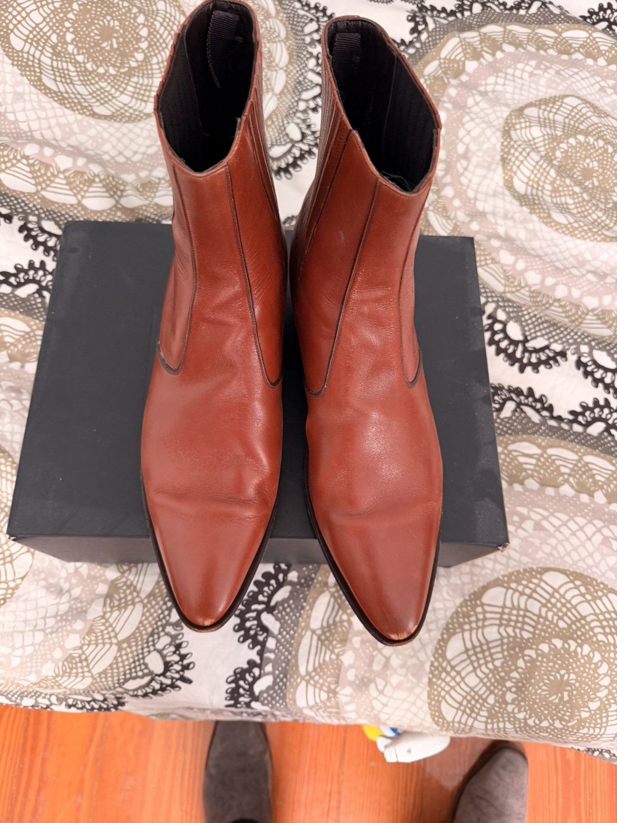 Celine Celine Caramel Jacno size 45 Size US 12 / EU 45 - 1 Thumbnail