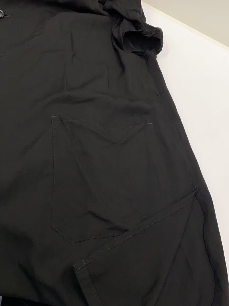 Yohji Yamamoto yohji yamamoto POUR HOMME Rayon/Black/Solid Coat Size US L / EU 52-54 / 3 - 7 Thumbnail