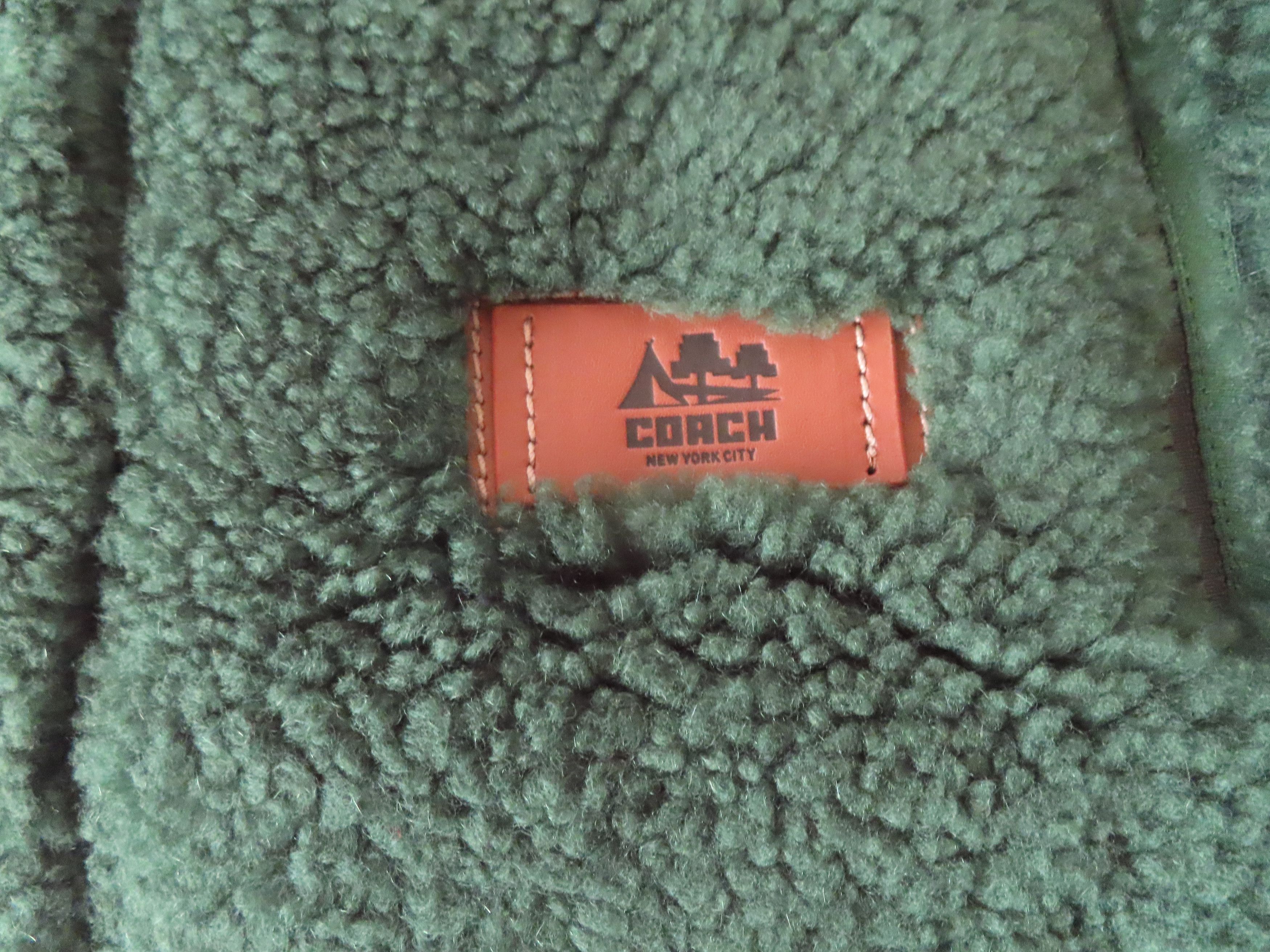 Coach × Designer Coach Shearling Vest - Hunter Green - Size 50 NWT Size US M / EU 48-50 / 2 - 2 Thumbnail