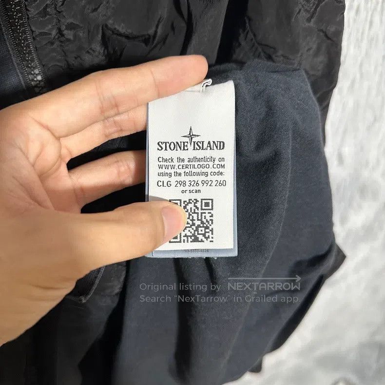 Stone Island Stone Island Metal Nylon Jacket, Black, L Size Size US L / EU 52-54 / 3 - 6 Thumbnail