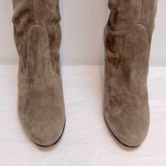 Stuart Weitzman Stuart Weitzman Over The Knee Suede Boots Size US 10.5 / IT 40.5 - 7 Thumbnail