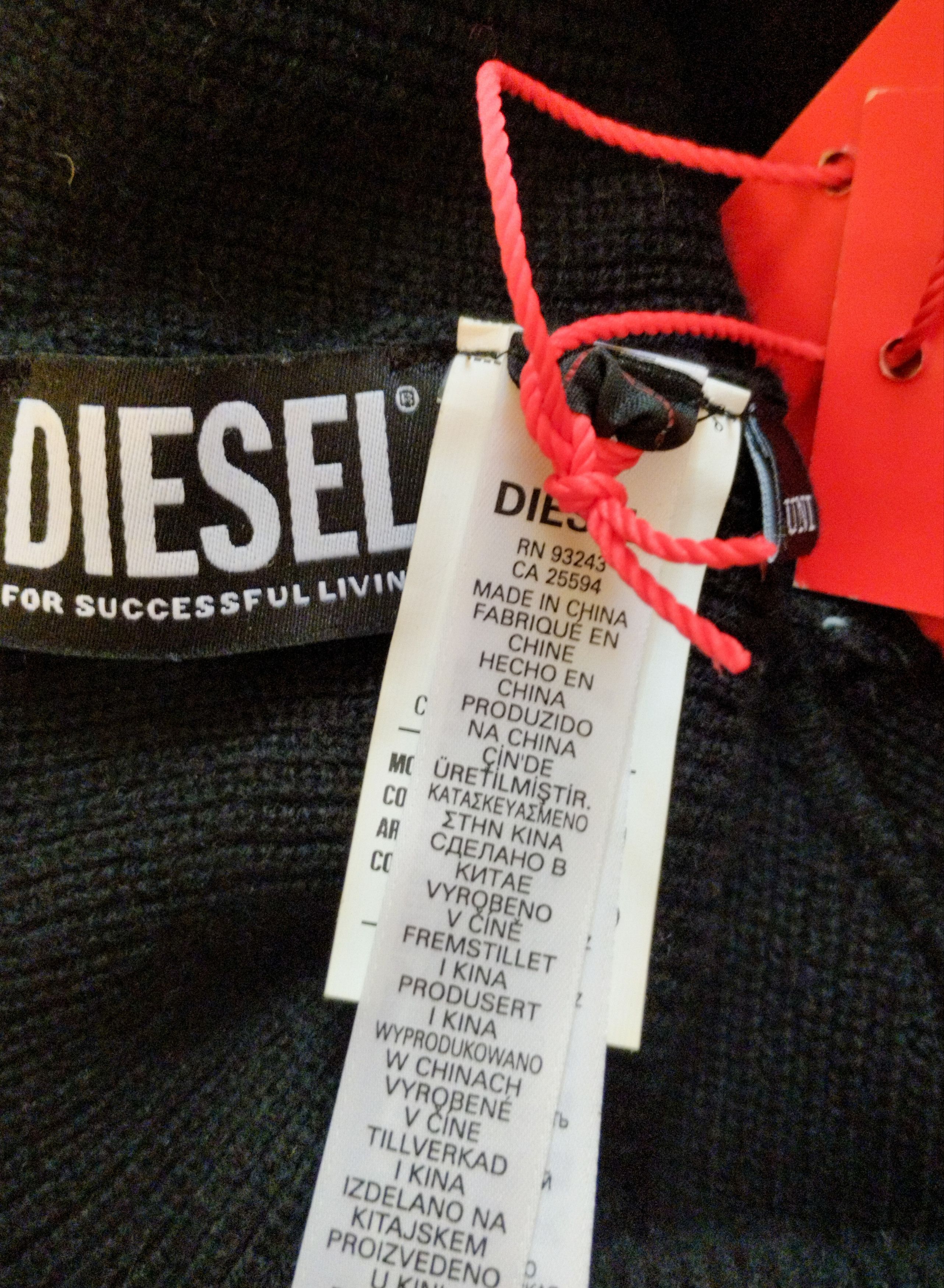 Diesel Diesel K Olden Beretto knitted hat Size ONE SIZE - 8 Thumbnail