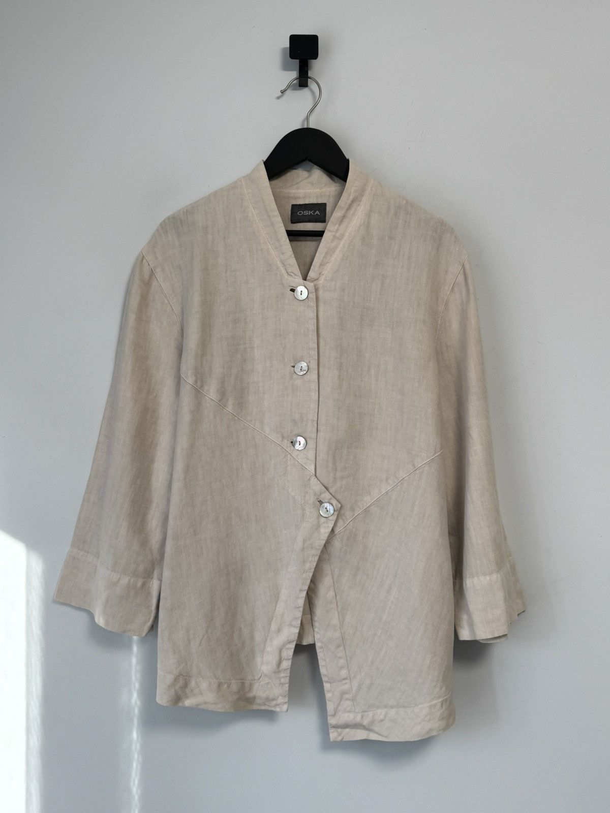 OSKA Oska Vintage Linen Beige Jacket, Size 2 Women’s Size XS / US 0-2 / IT 36-38 - 1 Thumbnail