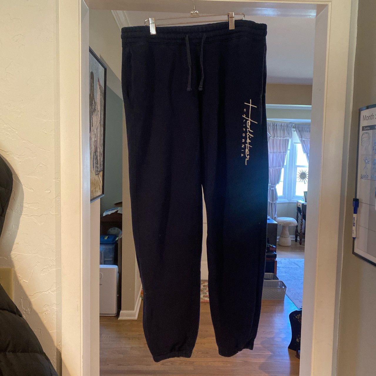 Hollister Navy Blue Hollister Sweatpants Size US 42 / EU 58 - 4 Thumbnail