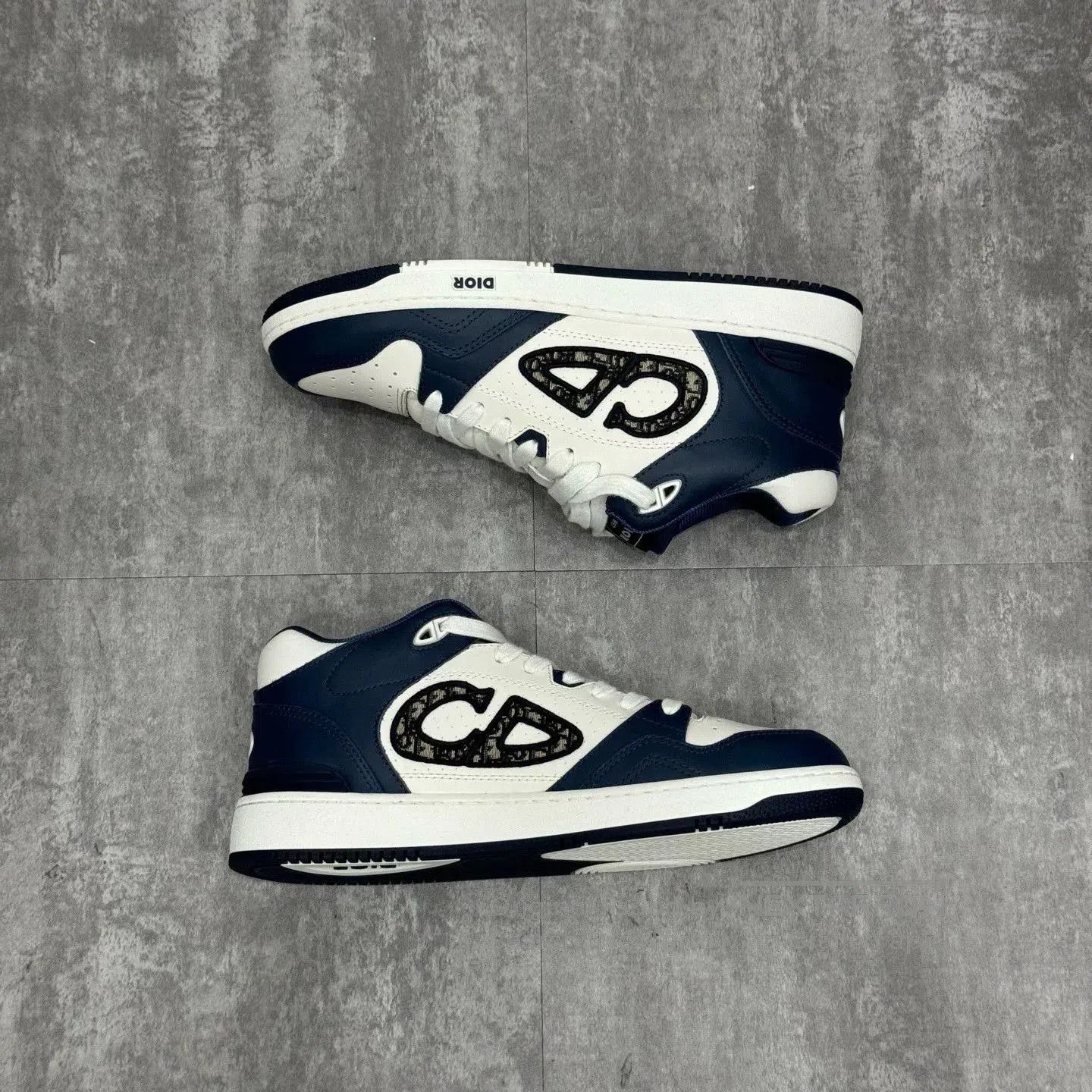 Dior Dior B57 Blue White CD Print Mid. Size US 8 / EU 41 - 5 Thumbnail