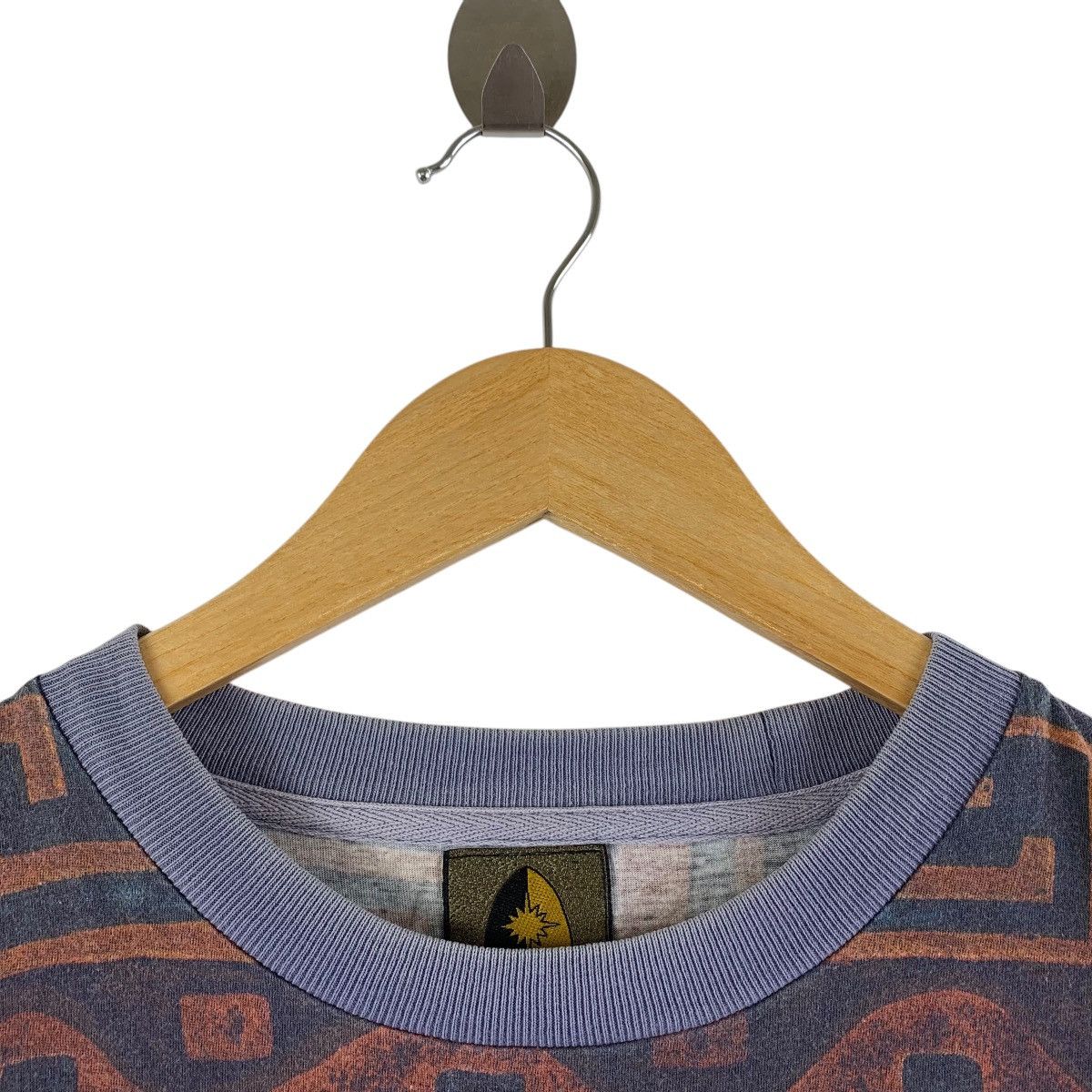 Vintage Vintage BOAT BEACH SURFING Abstract Fullprint Design T-Shirt Size US XL / EU 56 / 4 - 5 Thumbnail