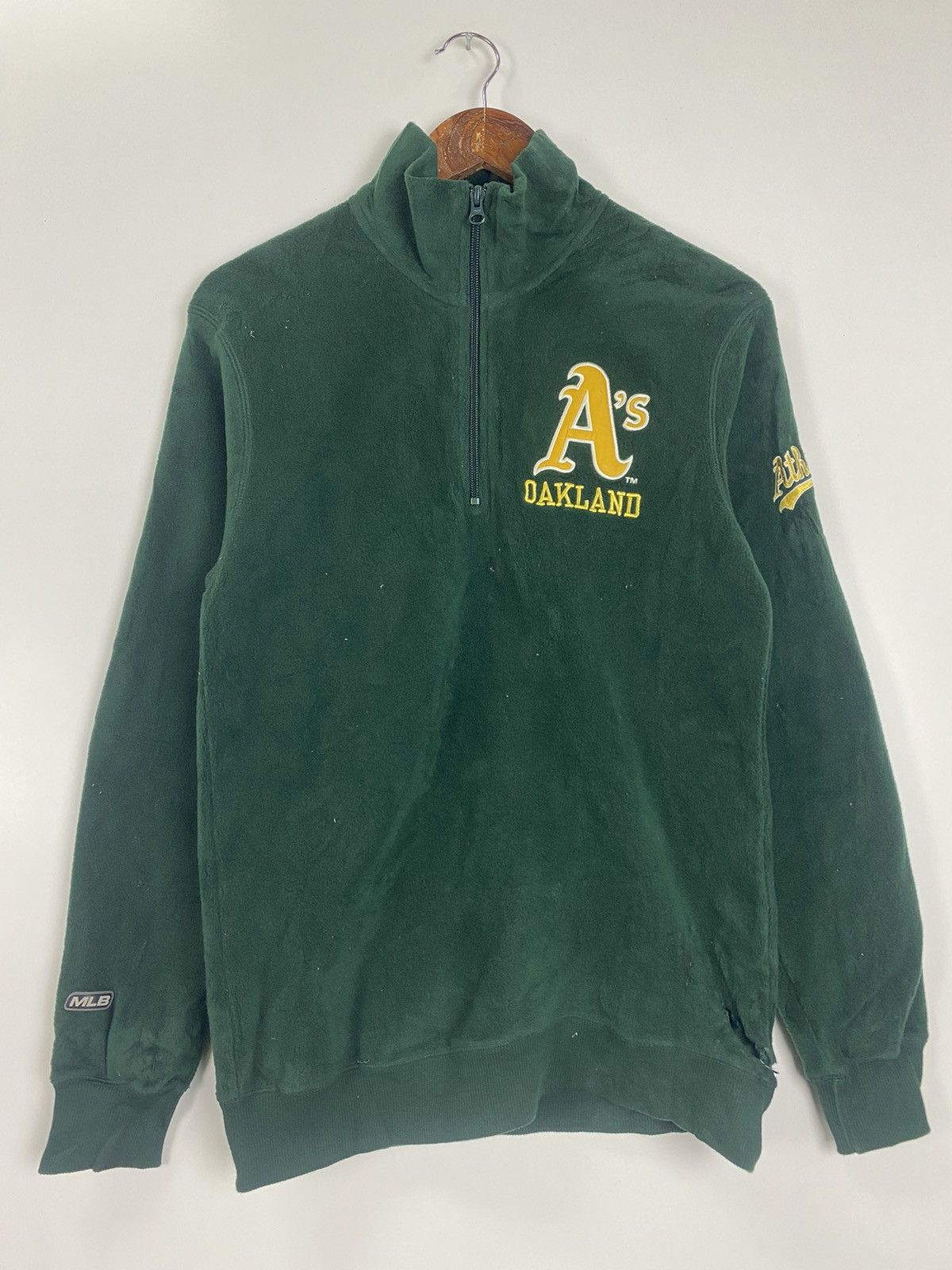 MLB × NFL × Vintage Oakland MLB Fleece sweater Size US S / EU 44-46 / 1 - 3 Thumbnail