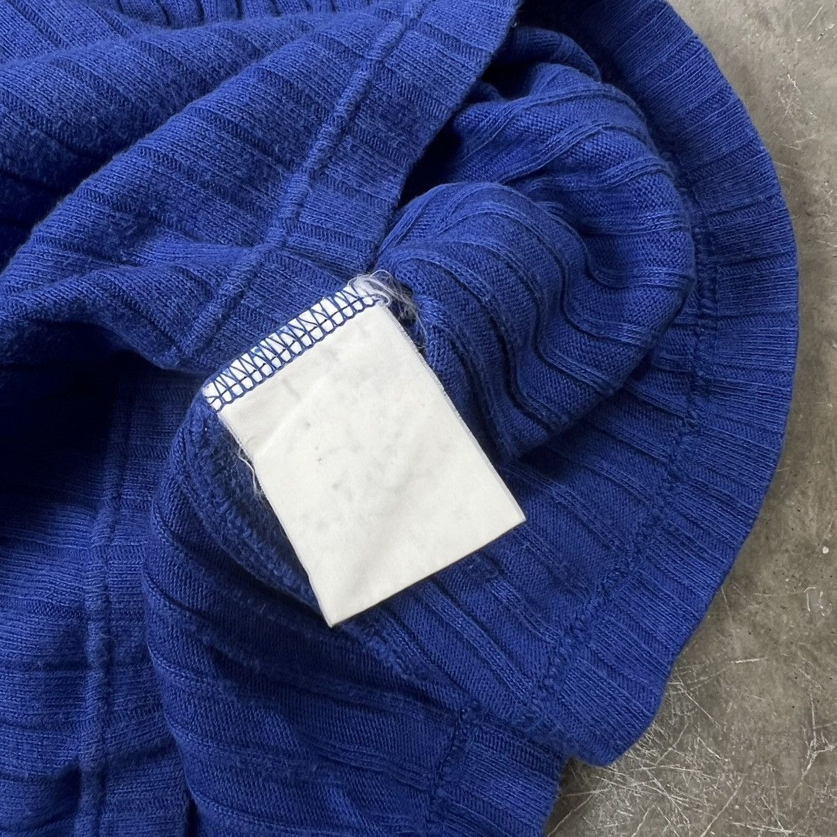 Y's for Men 1990’s Y’s For Men by Yohji Yamamoto Ribbed Half Zip Shirt Size US M / EU 48-50 / 2 - 6 Thumbnail