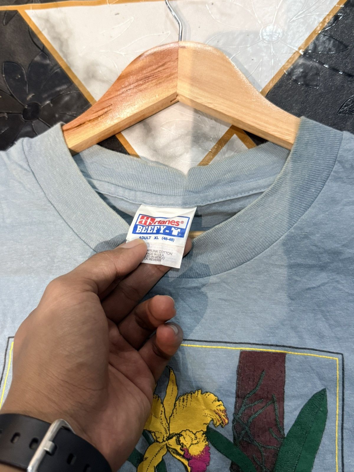 Other VINTAGE BLUE GRAPHICS Size US L / EU 52-54 / 3 - 2 Thumbnail