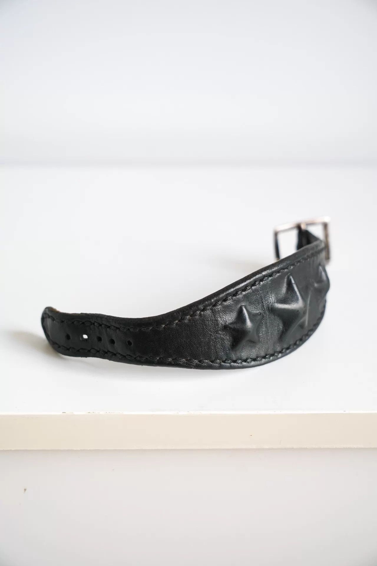Yohji Yamamoto Yohji Yamamoto 06AW T&K 925 Star Leather Bracelet Size ONE SIZE - 2 Thumbnail