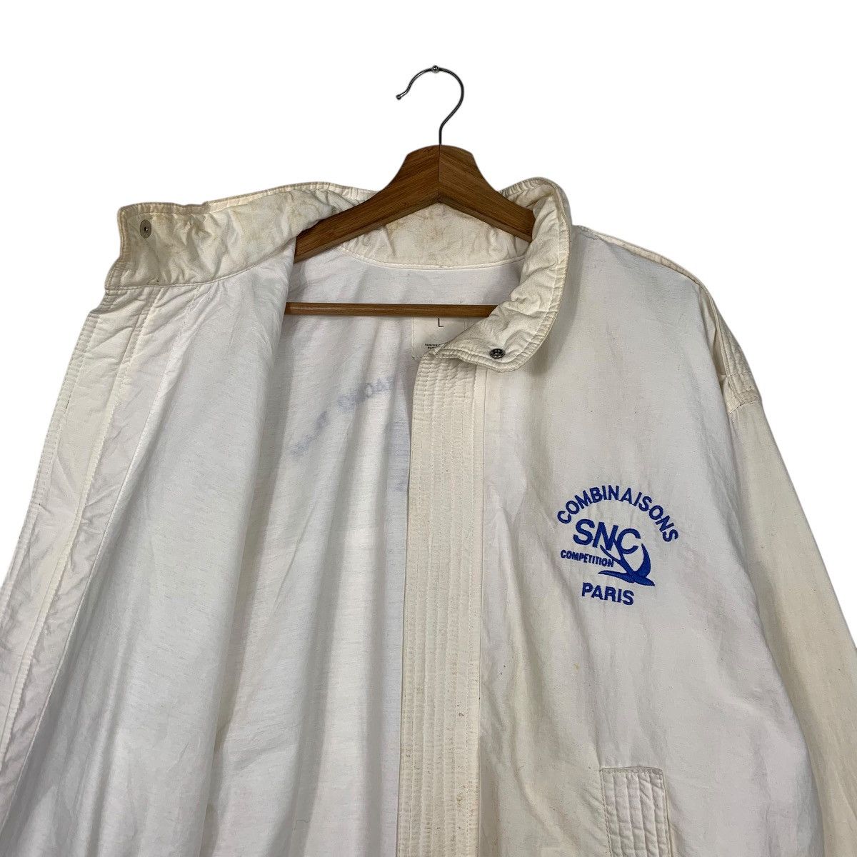Other Vintage SNC Paris Grand Prix Racing Team Jacket Size US L / EU 52-54 / 3 - 10 Thumbnail