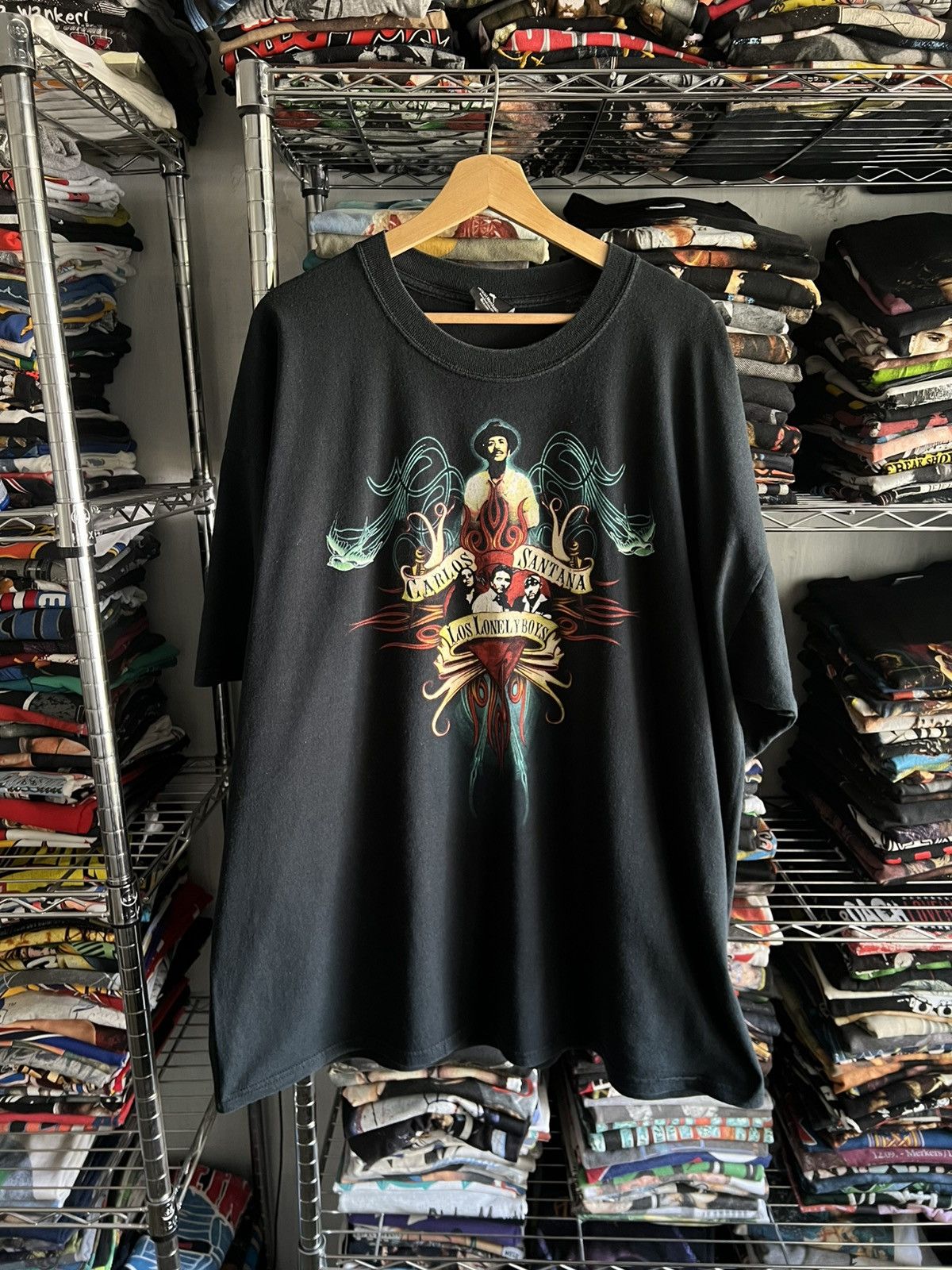 00's CARLOS SANTANA LOS LONELY BOYS Tシャツ