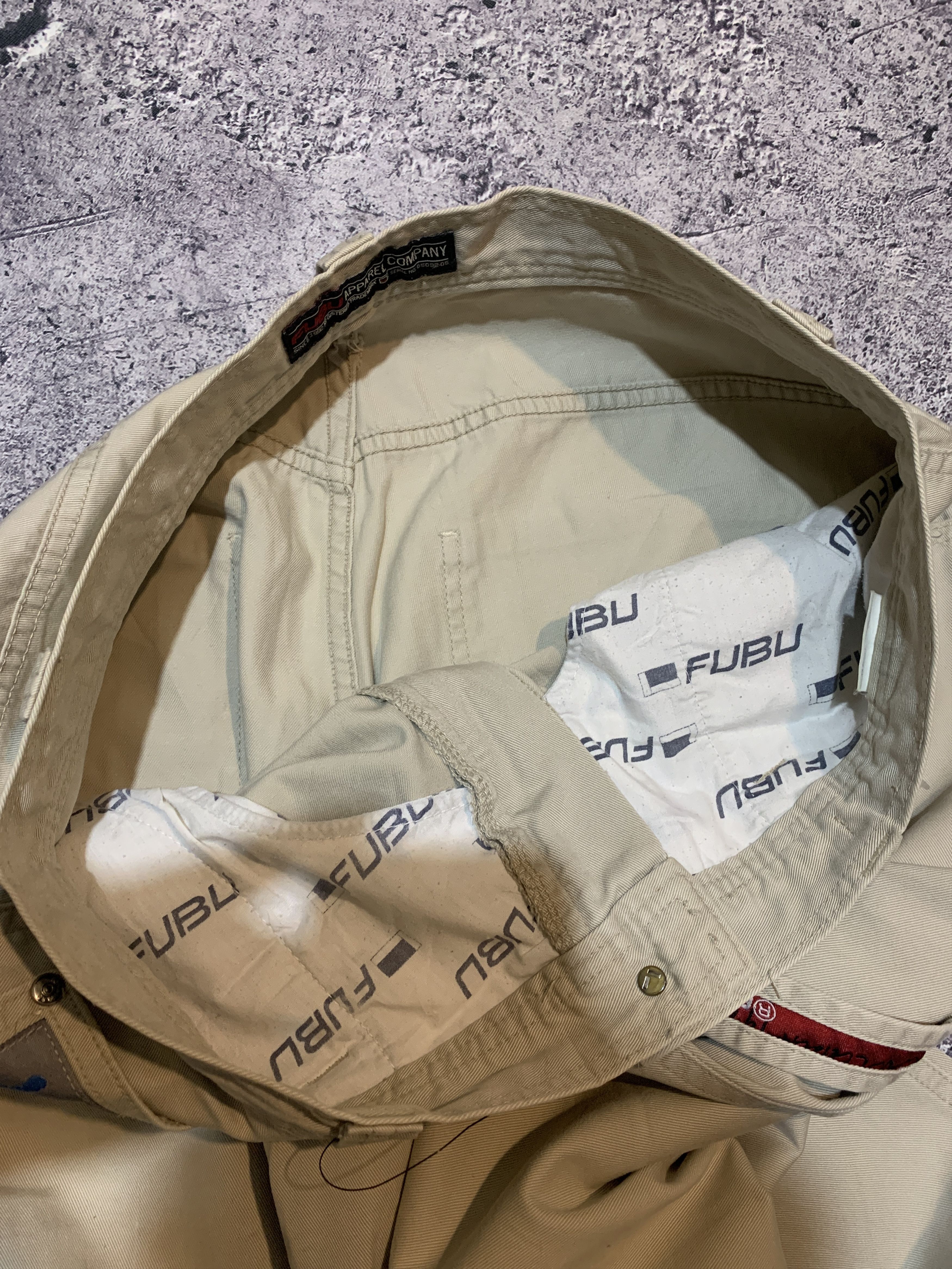 Fubu 2000s Fubu Embroidery Poem Logo Carpenter Pants y2k Size US 34 / EU 50 - 8 Thumbnail