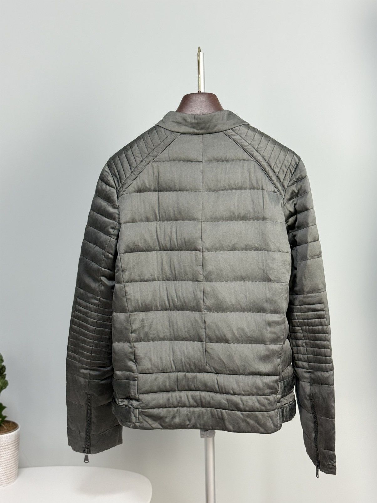Brunello Cucinelli Brunello Cucinelli Ledies Silk Goose Down Jacket Size M / US 6-8 / IT 42-44 - 6 Thumbnail
