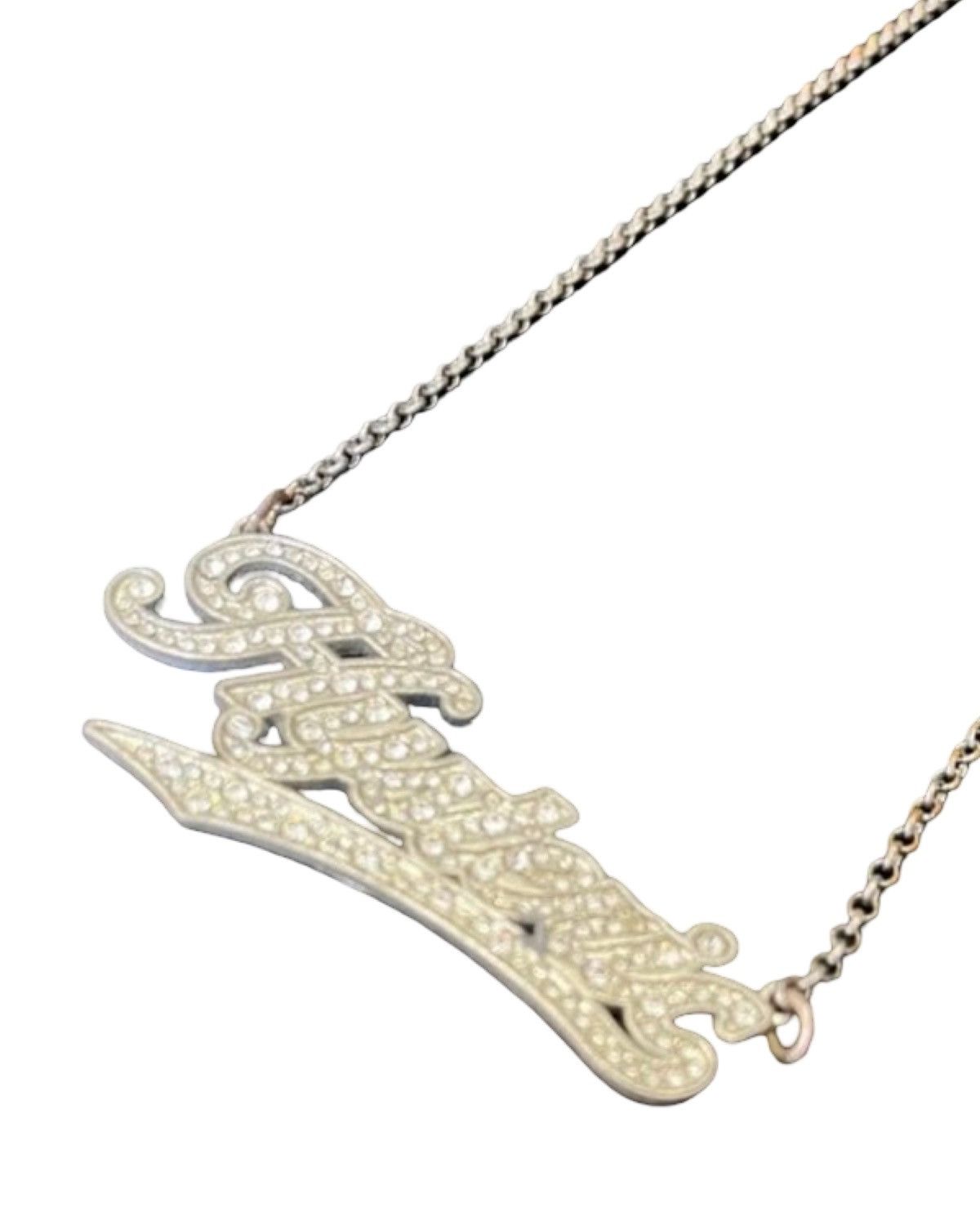 Hysteric Glamour Plated Rhine Stone Necklace Size ONE SIZE - 1 Thumbnail