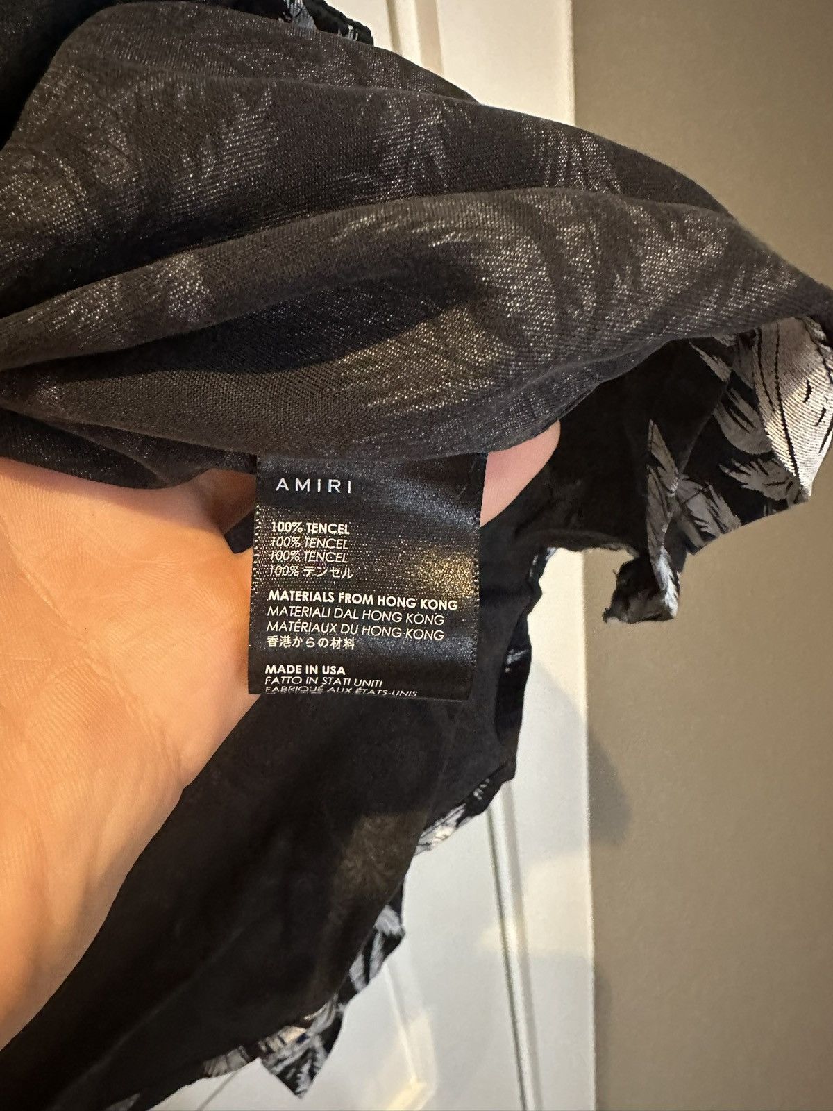 Amiri Palm Shirt Size US XL / EU 56 / 4 - 6 Thumbnail